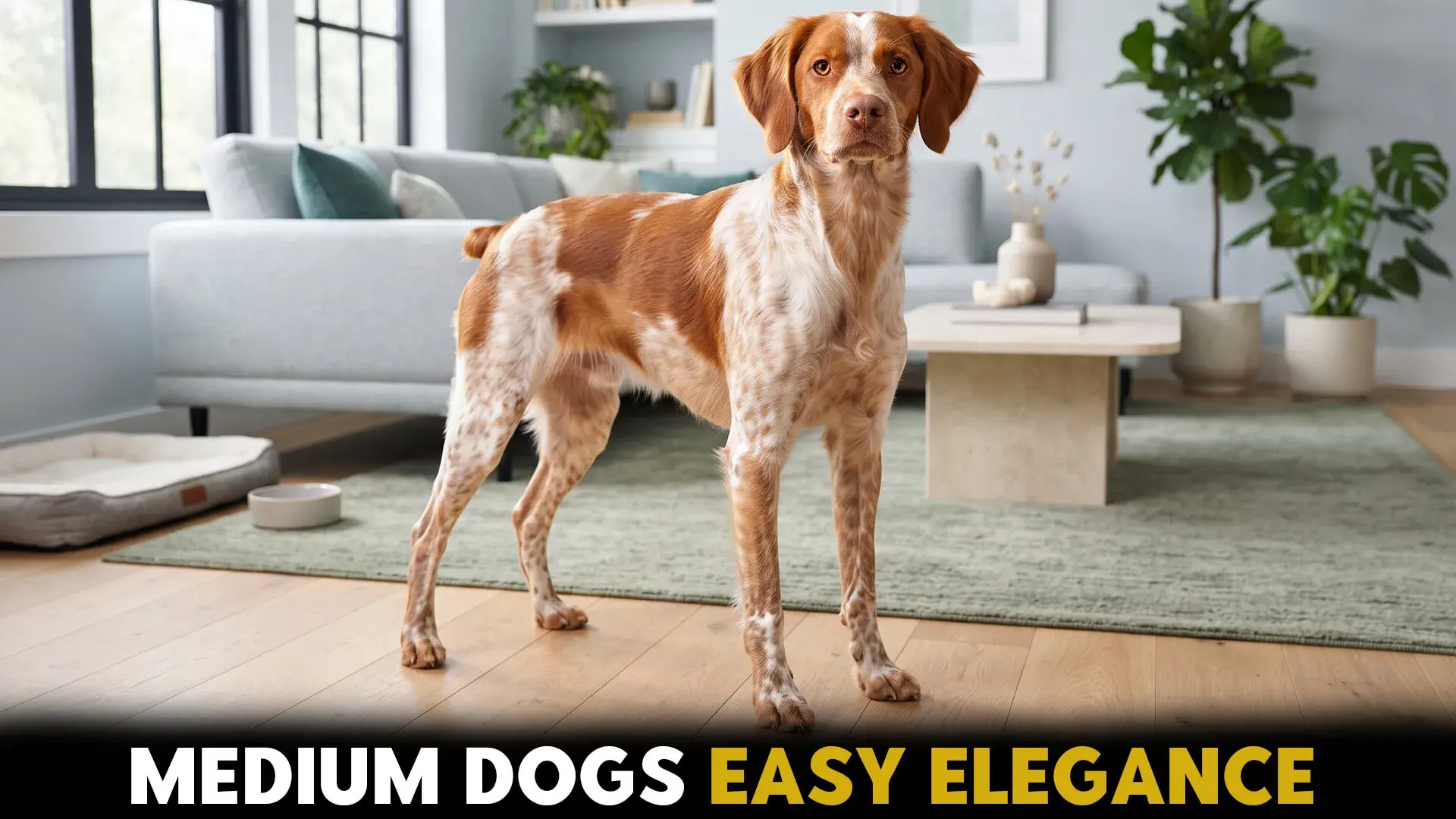 medium sized dog breeds with sleek fur