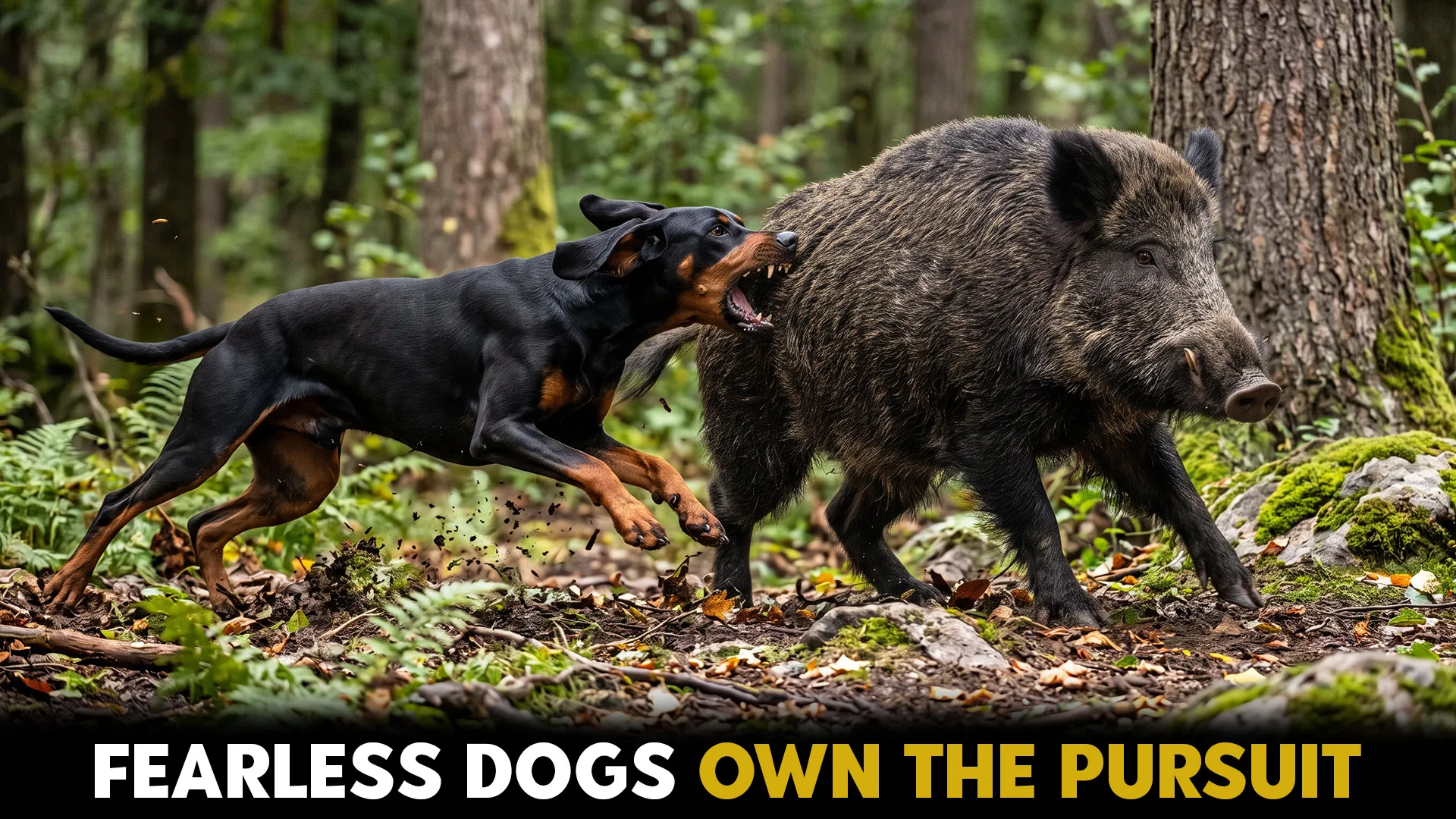 7 best dog breeds to hunt wild boars with confidence precision