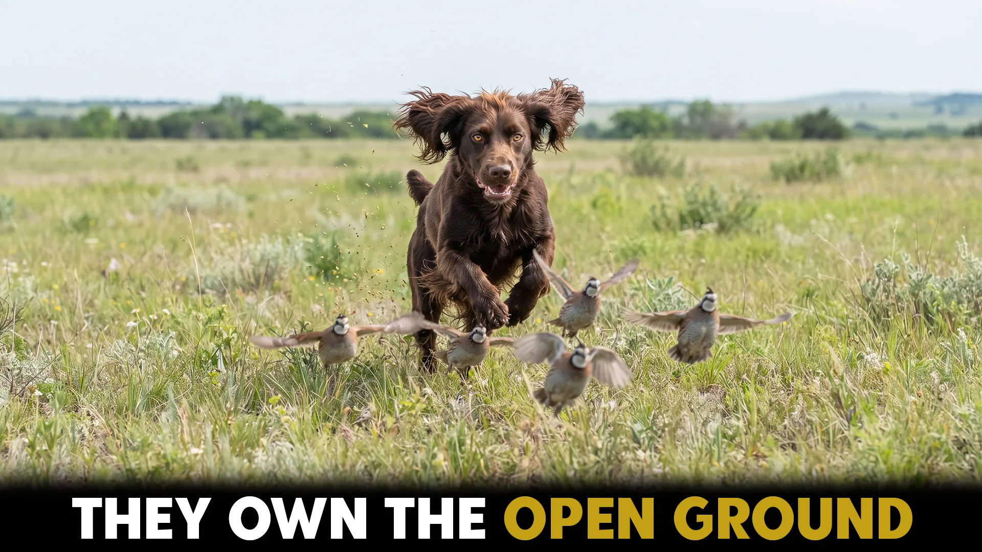 7 dog breeds that chase birds across vast open plains