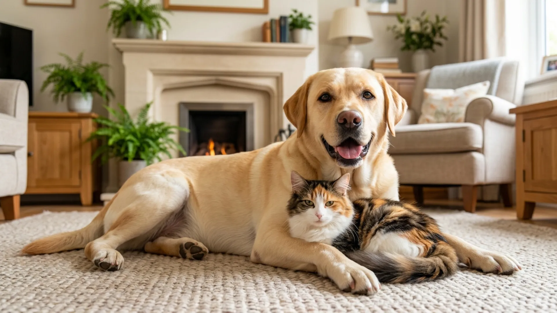 7 dog breeds that live in harmony with cats