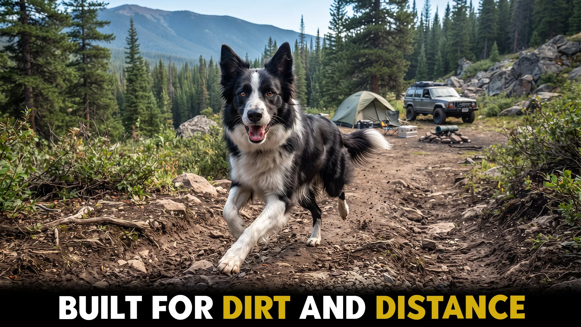 explorer dog breeds perfect for off road camping trips