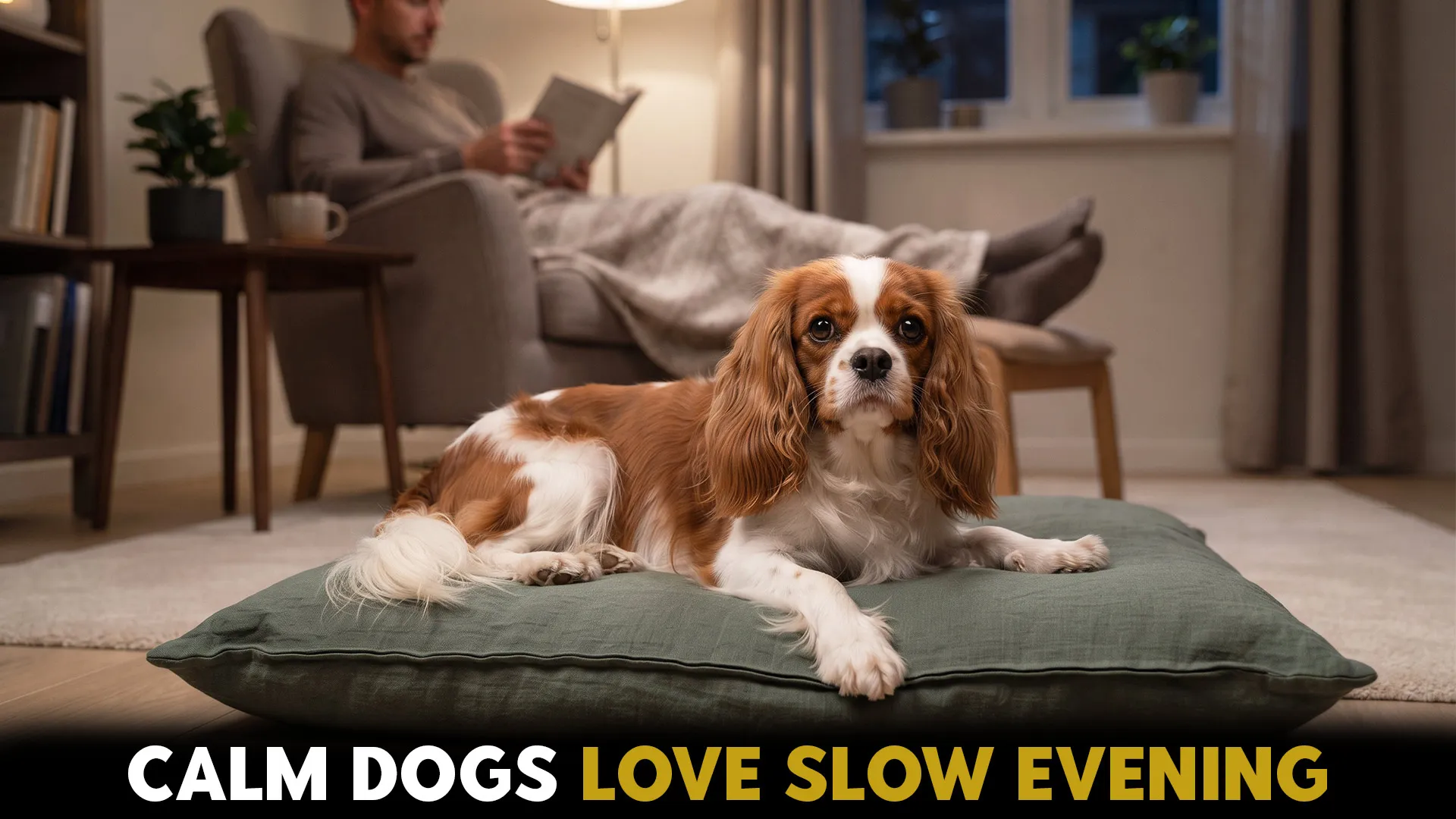 7 GENTLE DOG BREEDS THAT THRIVE ON COZY QUIET NIGHTS