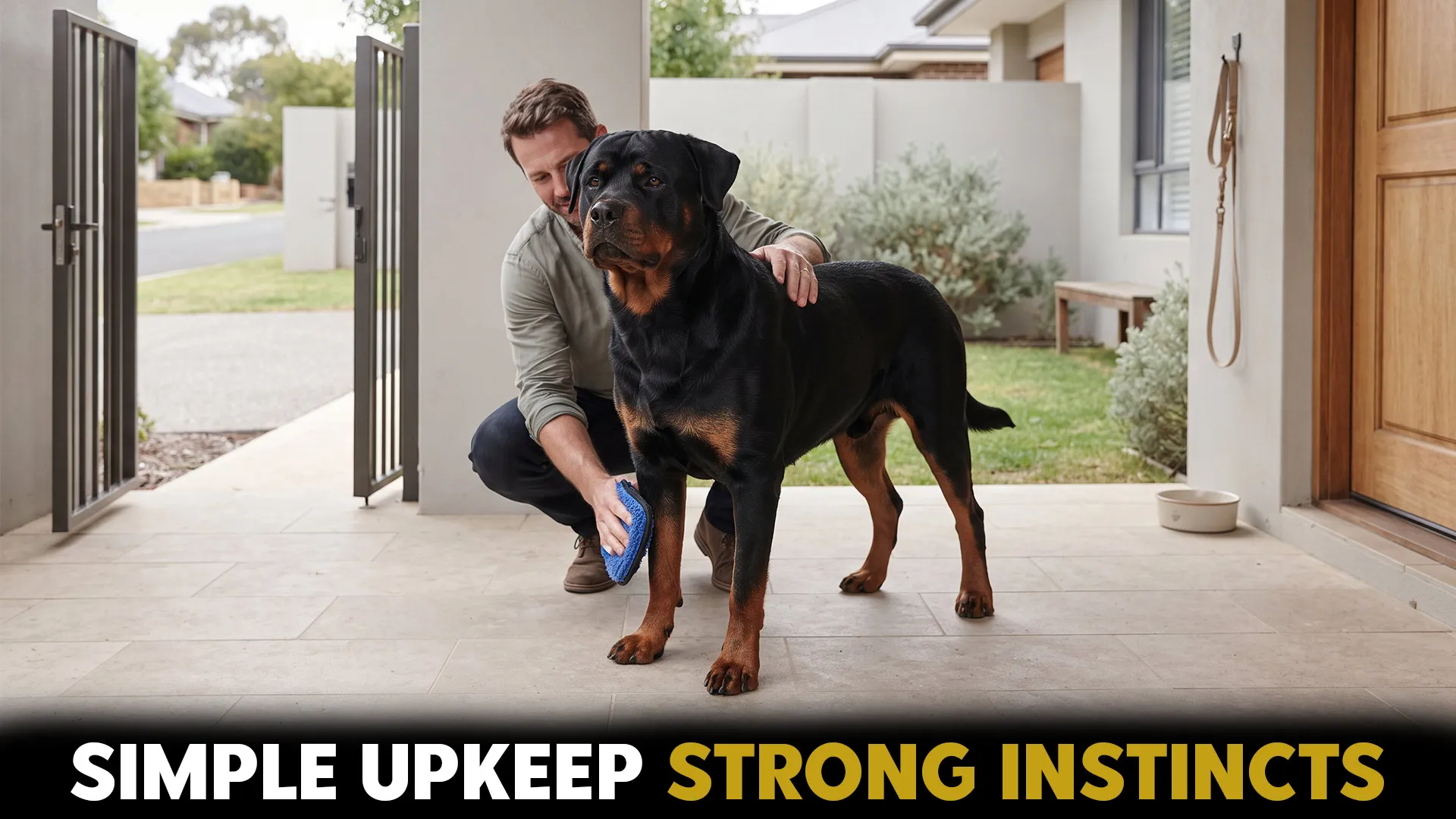 7 highly loyal guard dog breeds with low care needs
