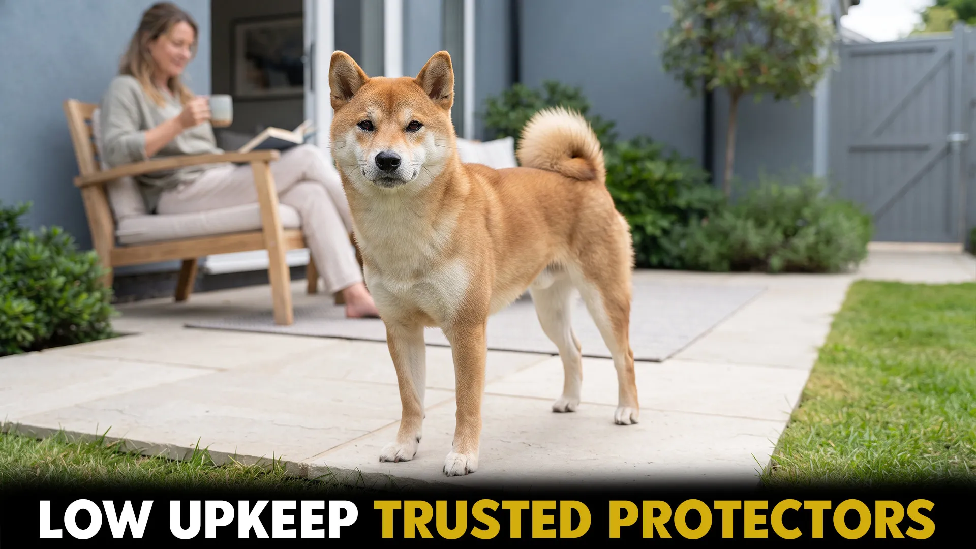 7 low maintenance guard dog breeds that still protect well