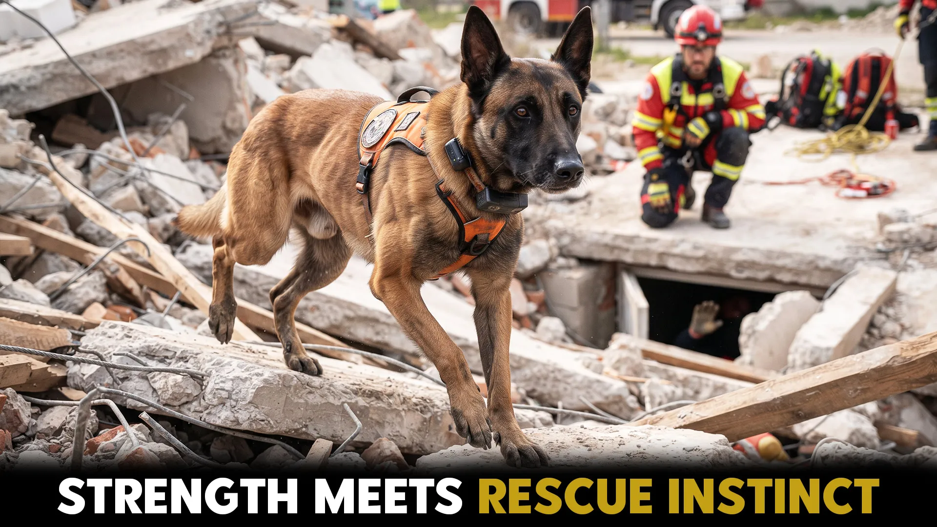 7 most muscular working dog breeds that excel in search and rescue