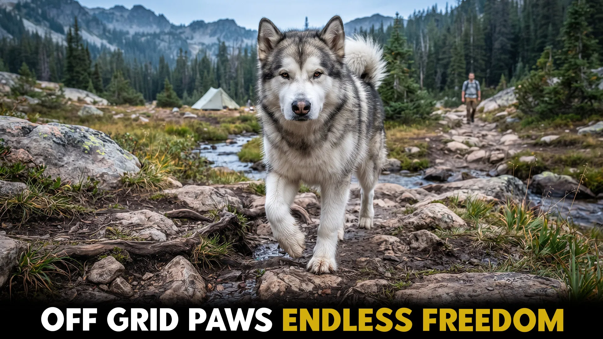 7 off road dog breeds ready for off grid camping trips