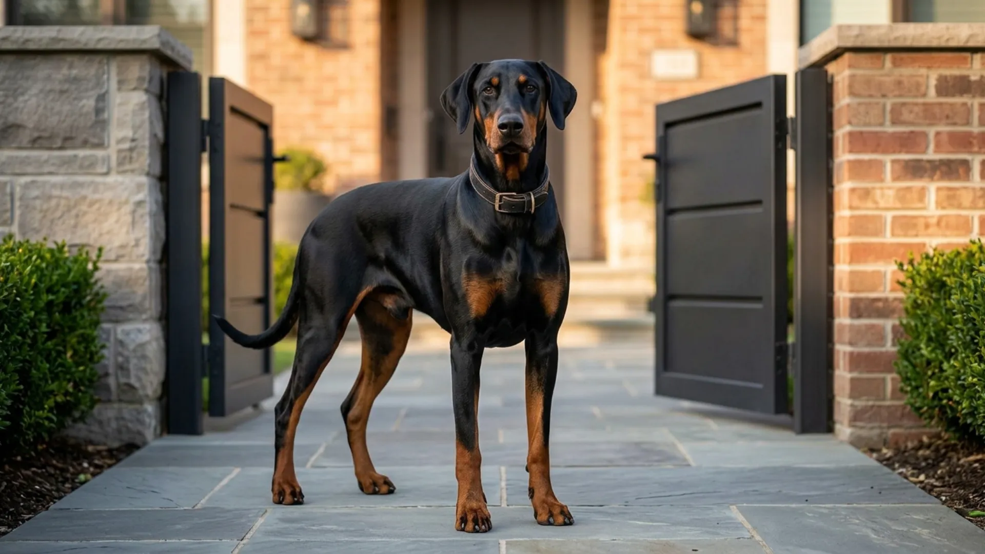 9 docile guard dog breeds for low stress home safety