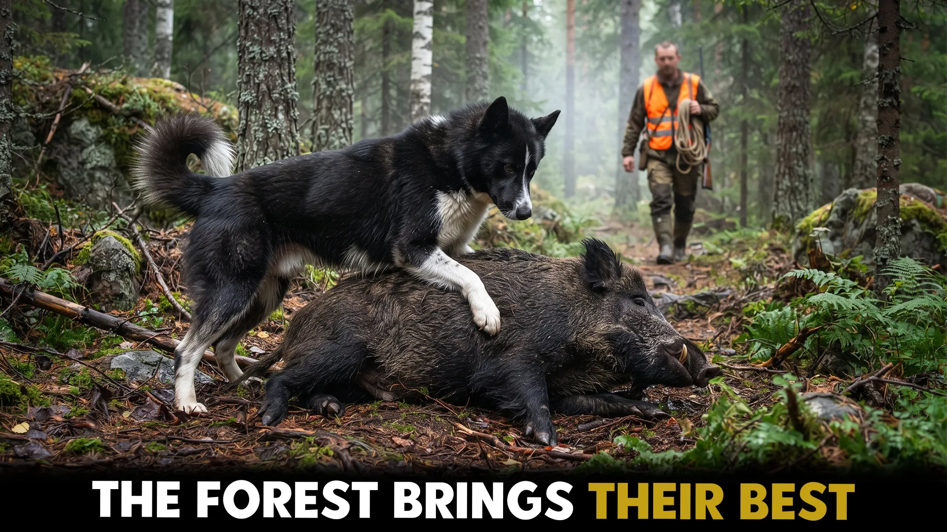 9 dog breeds dominating wild boar hunts in forests