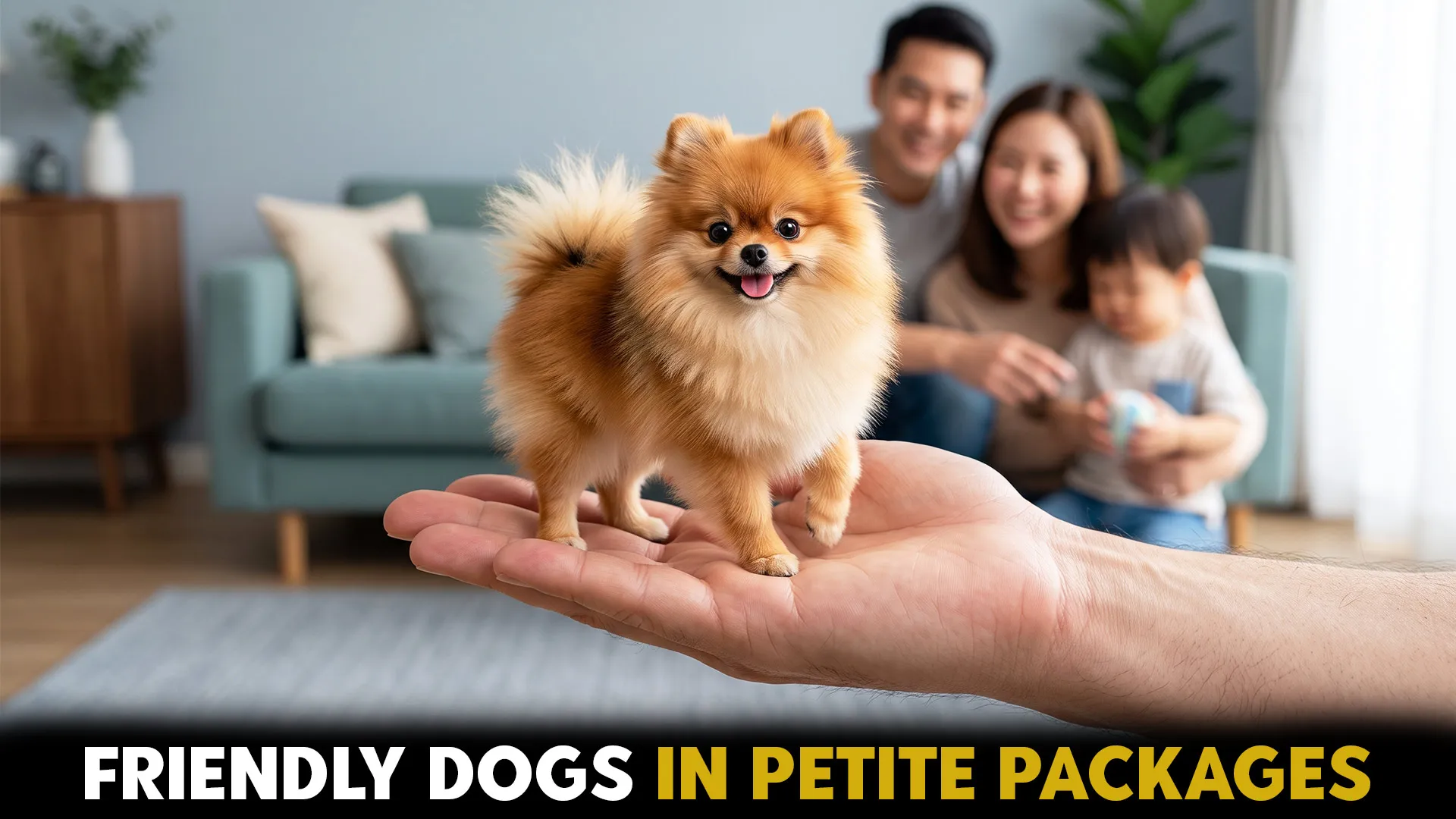 9 friendly tiny dog breeds that thrive in a family setiing