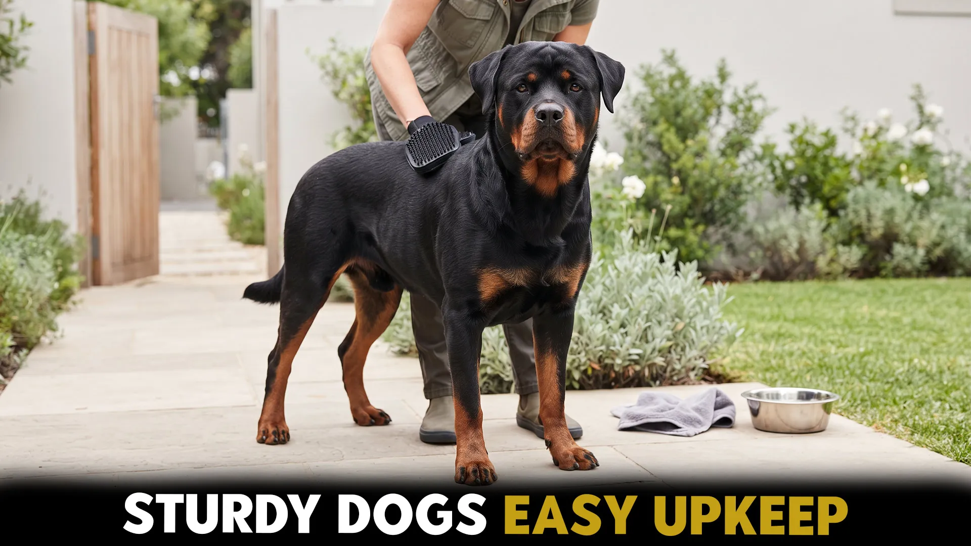 9 sturdy guard dog breeds that need little grooming