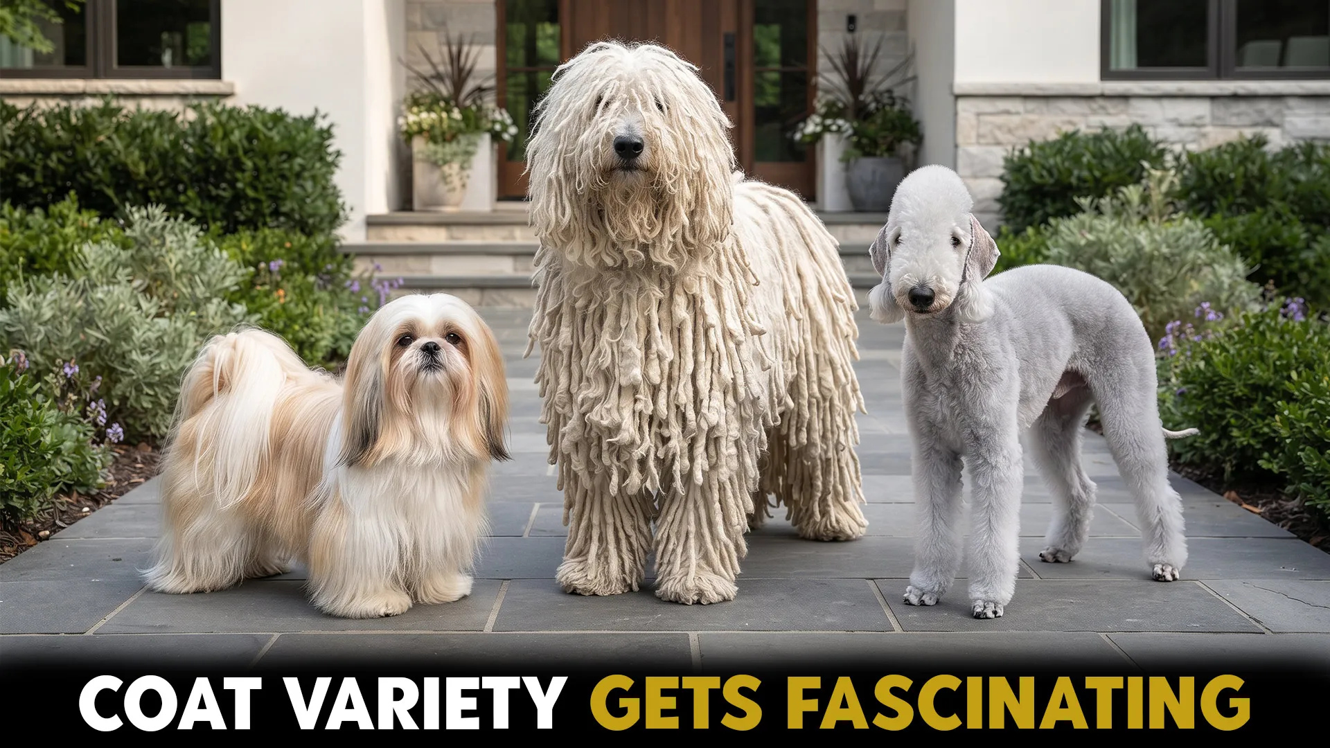 amazin dog breeds and their unique coat textures
