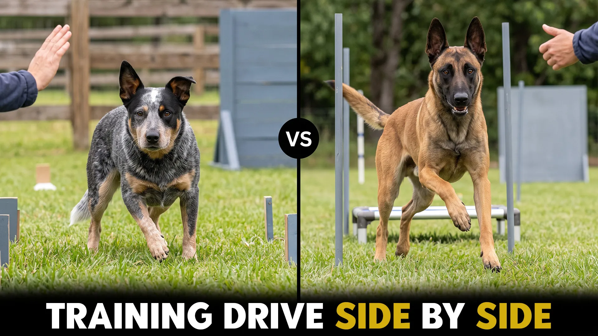 AUSTRALIAN CATTLE DOG VS BELGIAN MAILINOIS