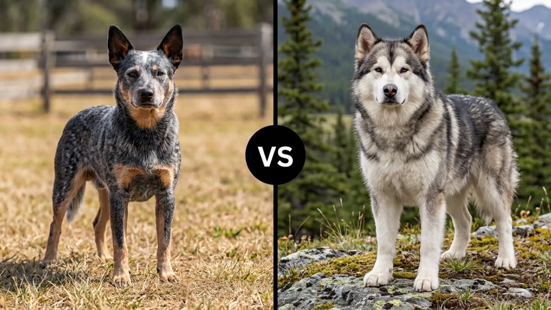 Australian Cattle Dog vs. Alaskan Malamute What Every Owner Should Know