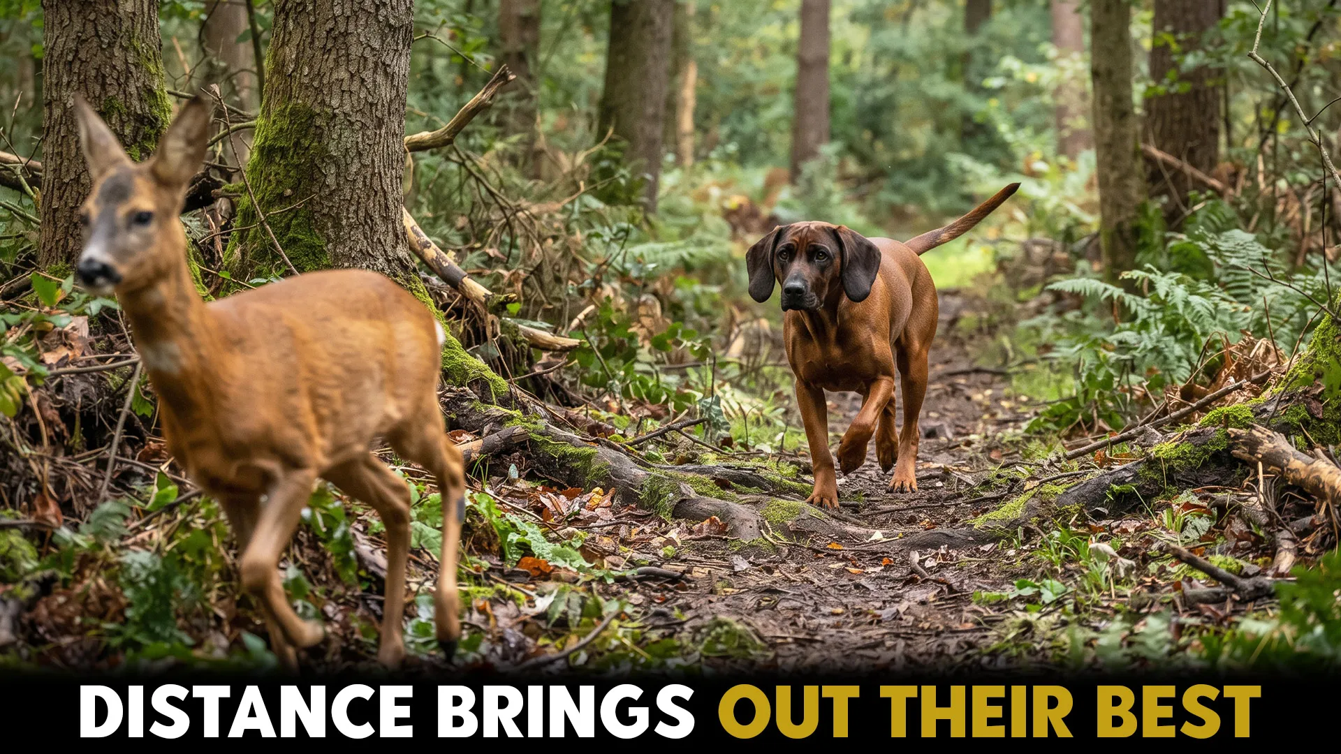 best hunting dog breeds for long distance tracking