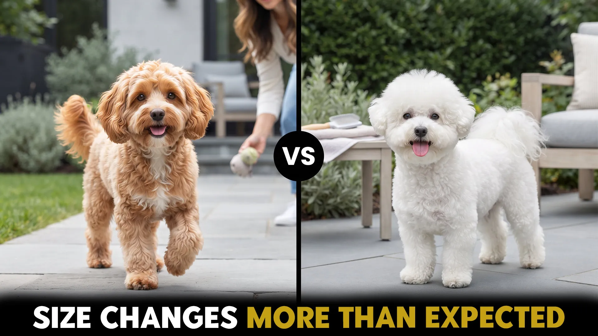 cavapoo vs bichon frise temeperment size and care compared