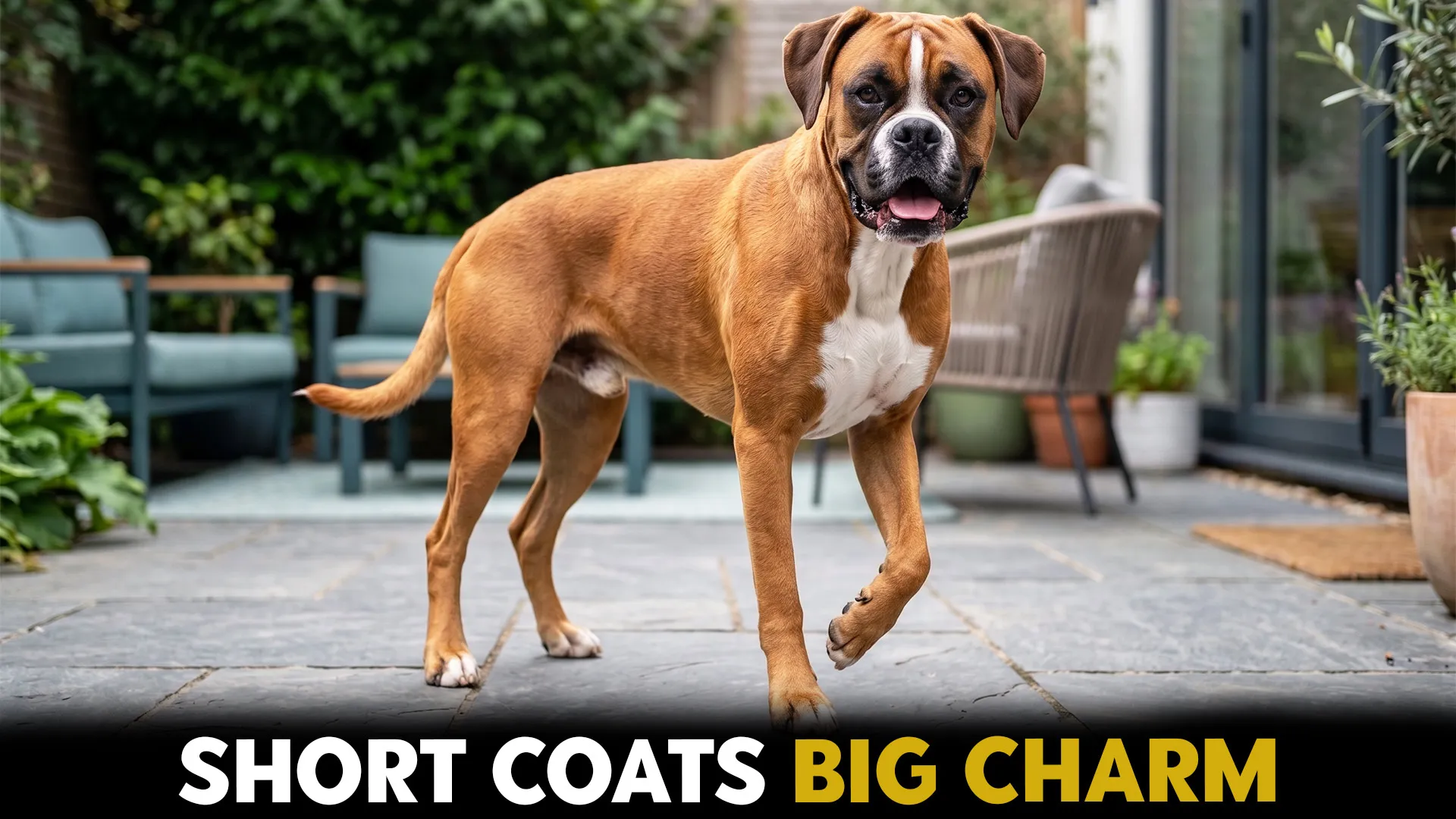 charming dog breeds sporting short smooth coats