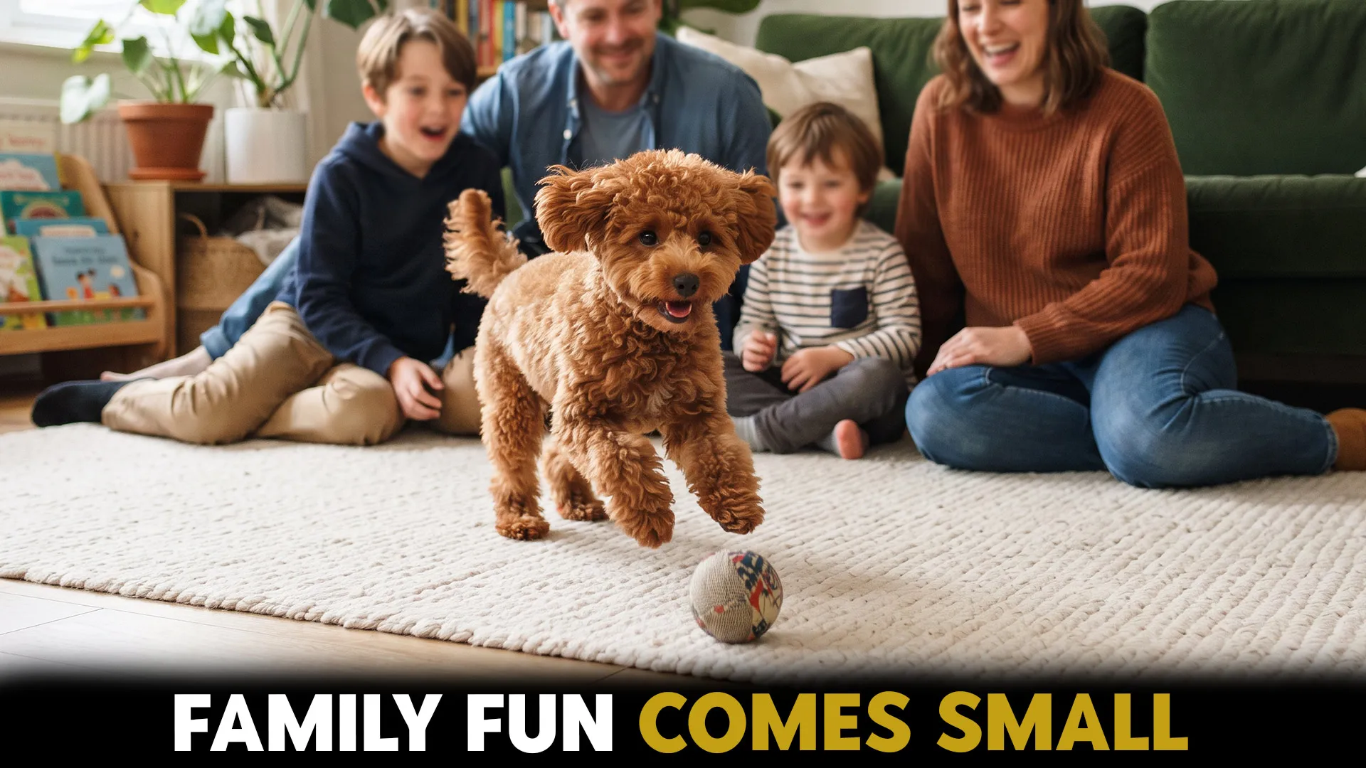 dlightful toy dog breeds for families with young children