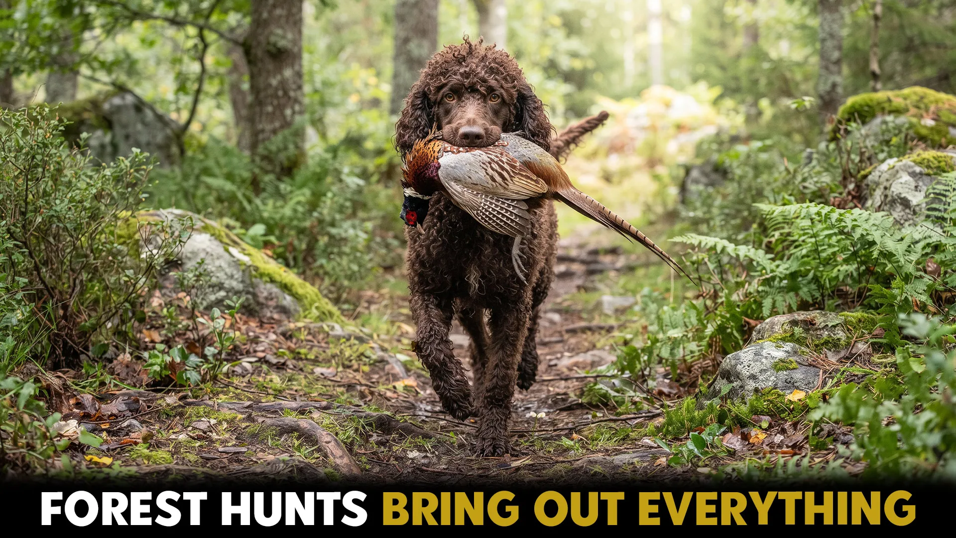 excellent dog breeds specialliazing in forest hunting