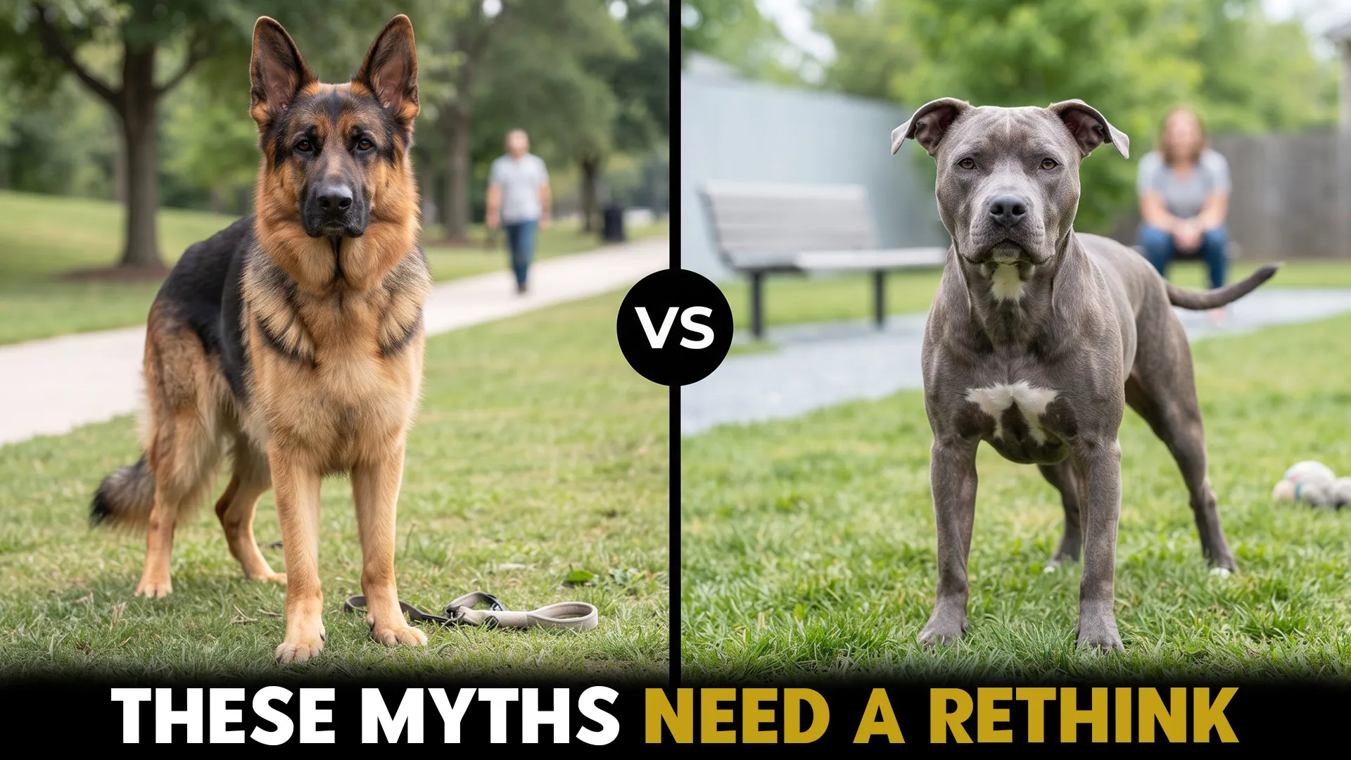 german shepherd vs pit bull common myths debunked