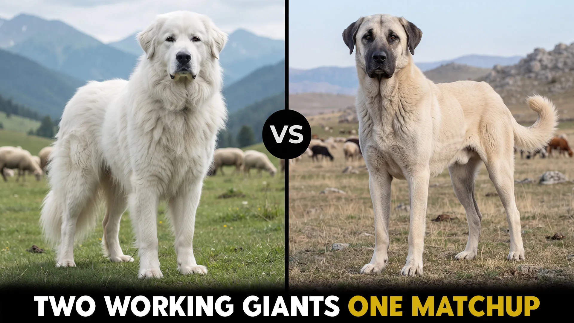 great pyrenees vs kangal insightful dog breeds matchups
