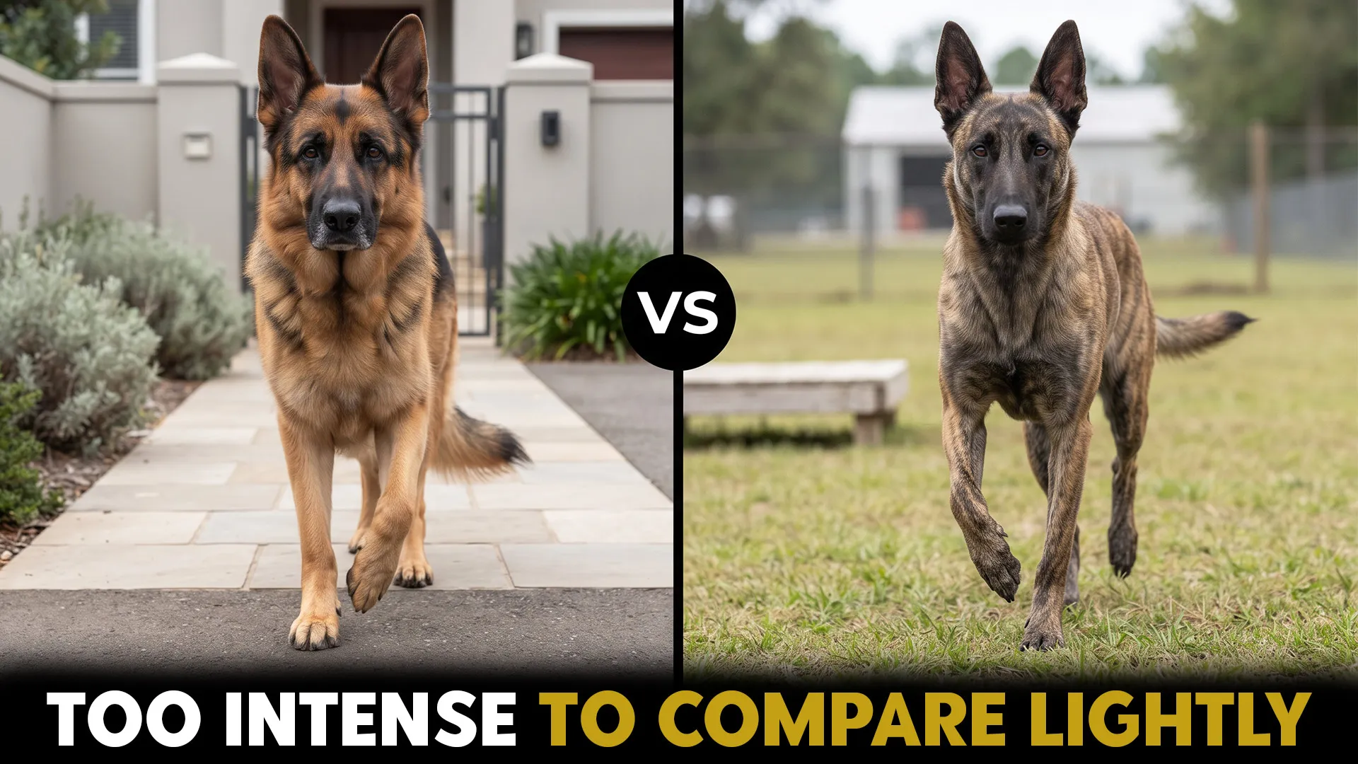 must know traits of german shepherd vs dutch shepherd