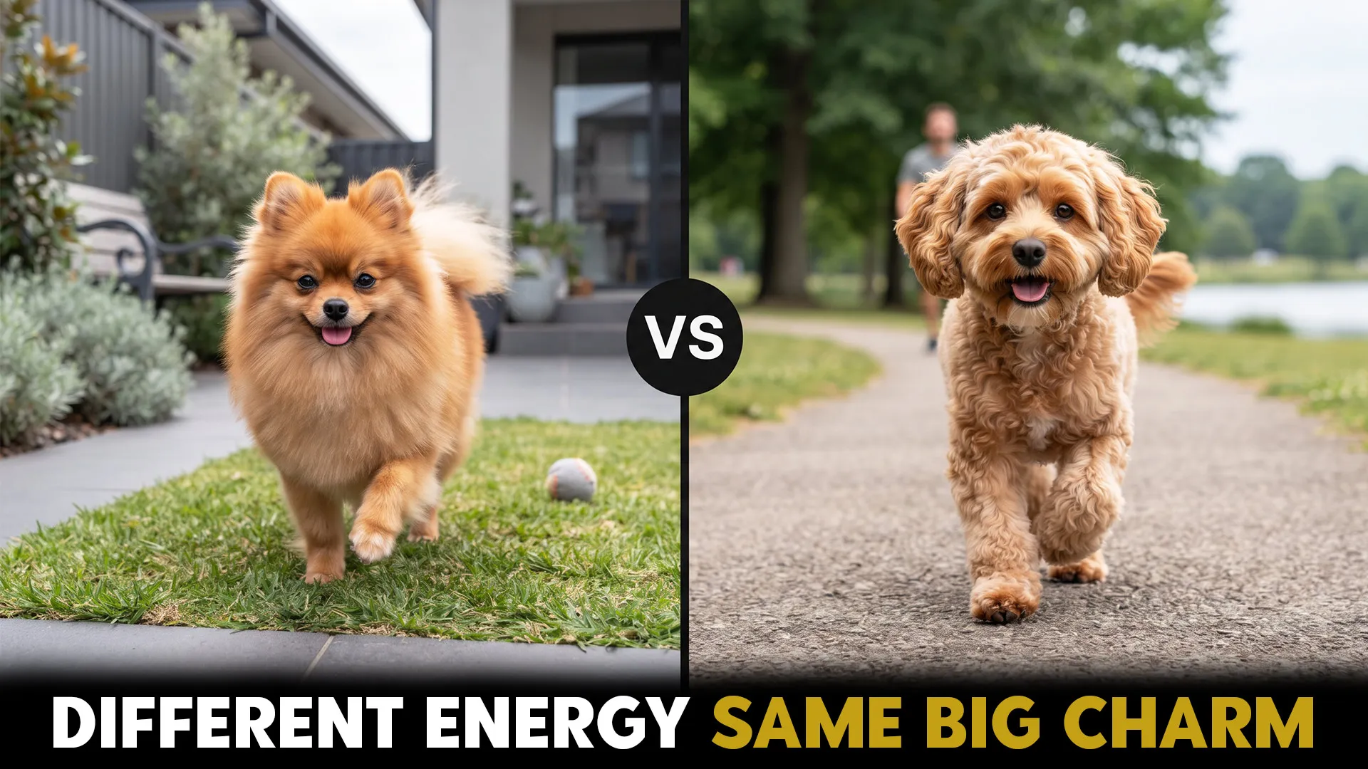 pomeranian vs cavapoo which breeds need less excerise