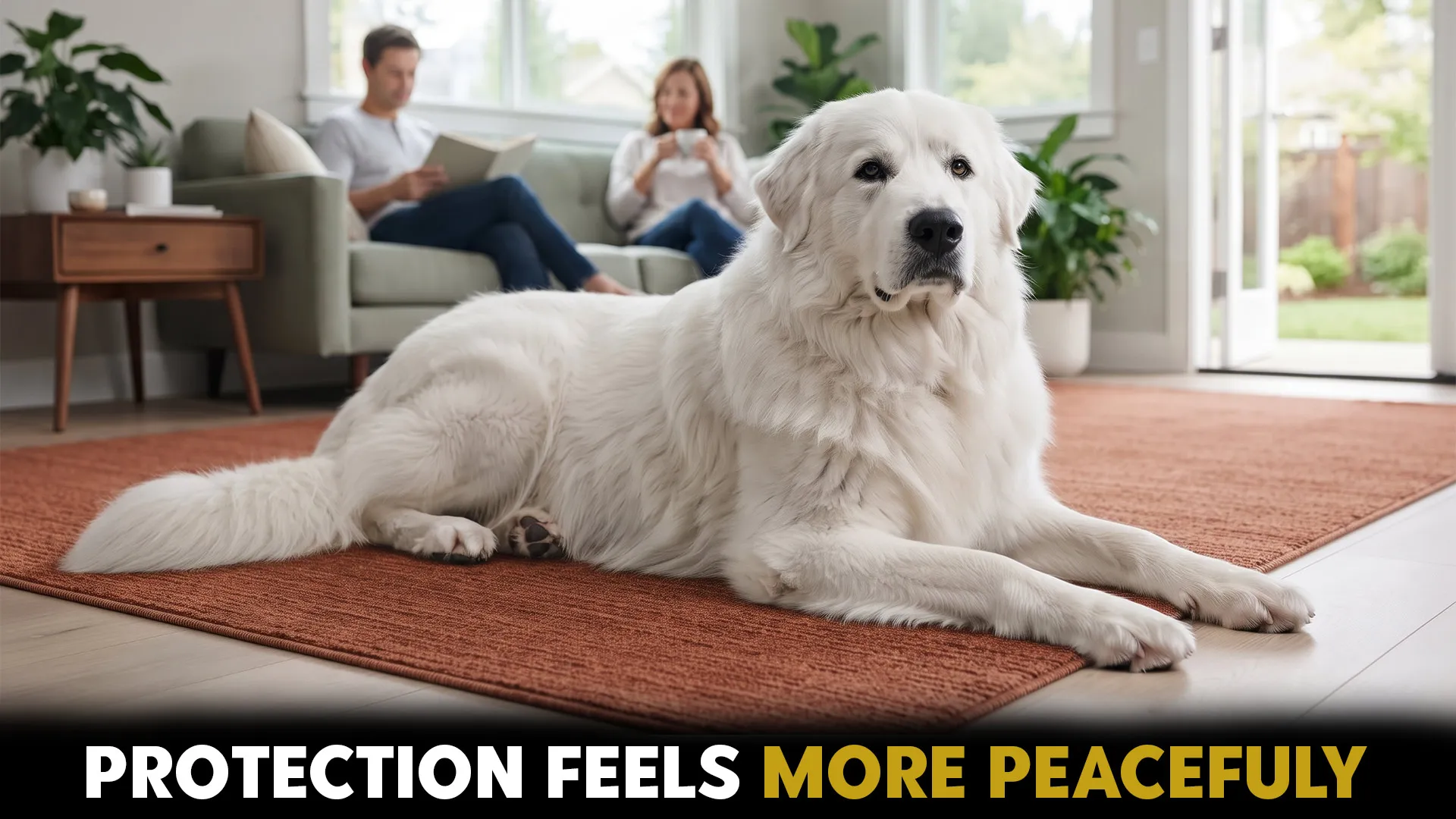 relaxed guard dog breeds for peaceful household