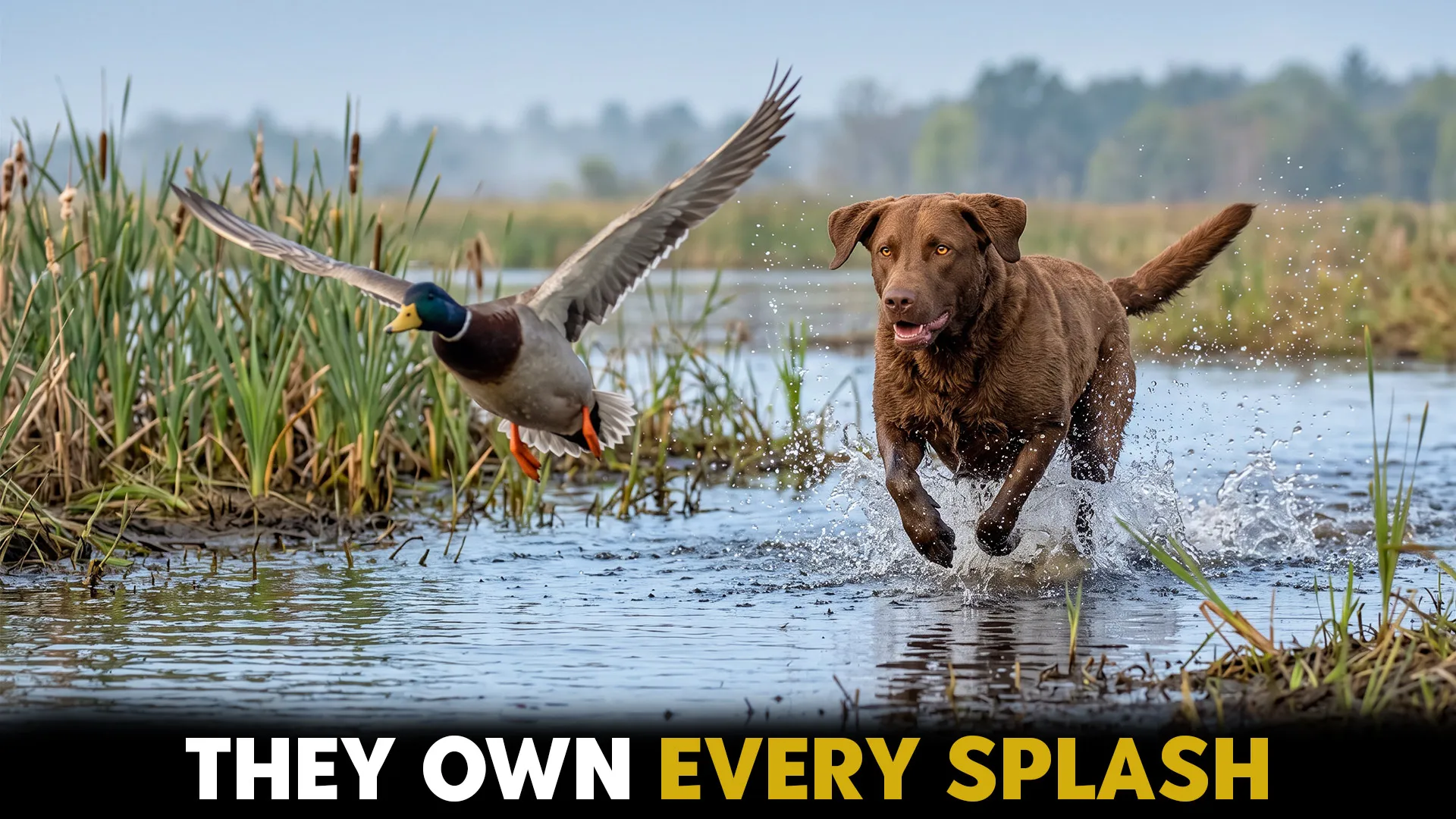 remarkable dog breeds that excel at waterfowl hunting