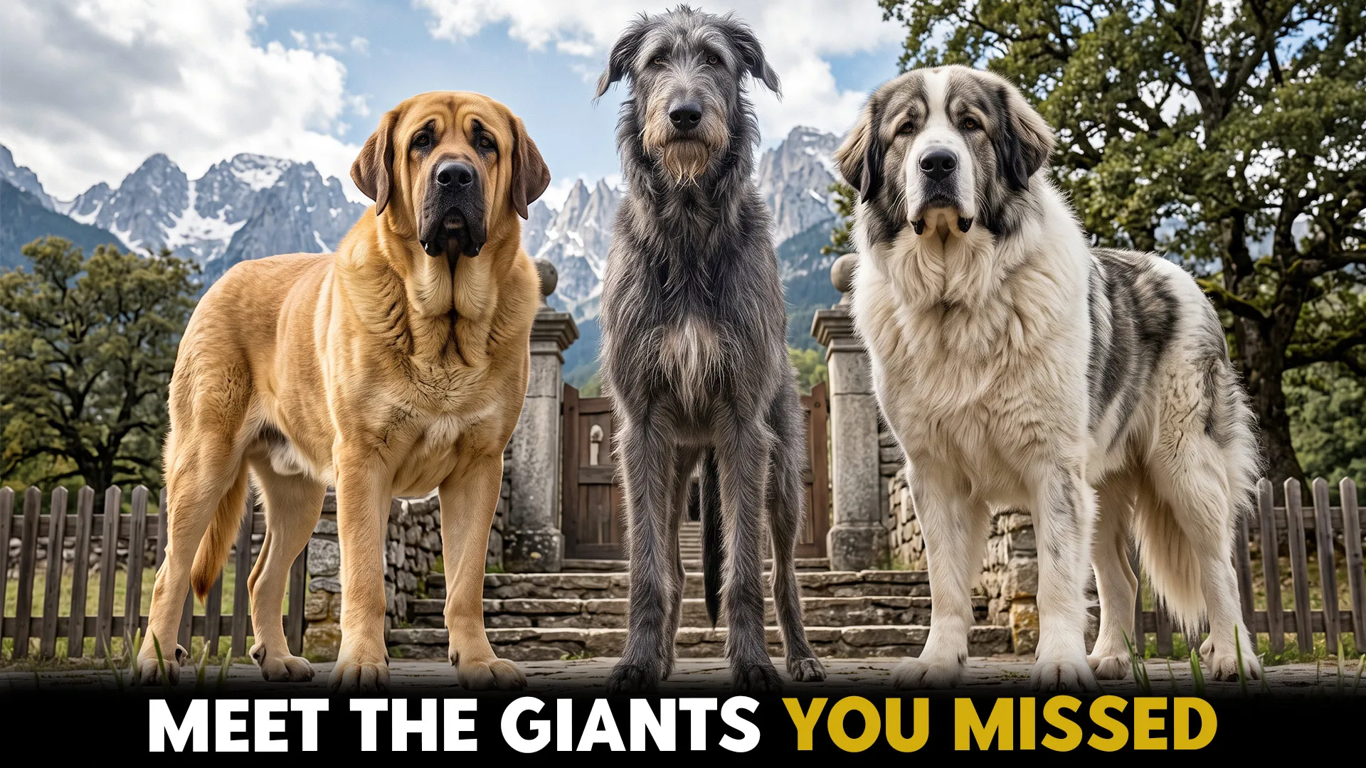 remarkable overlooked giant dog breeds meet them