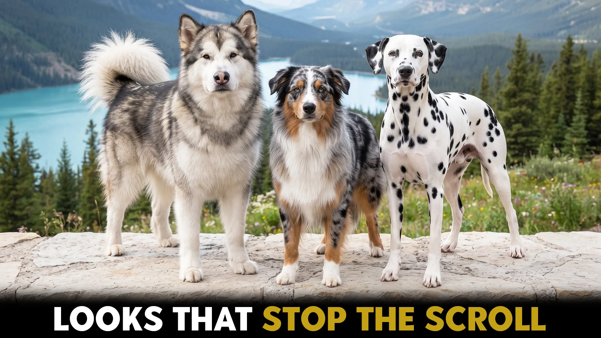 top 10 striking dog breeds with mesmerizing looks