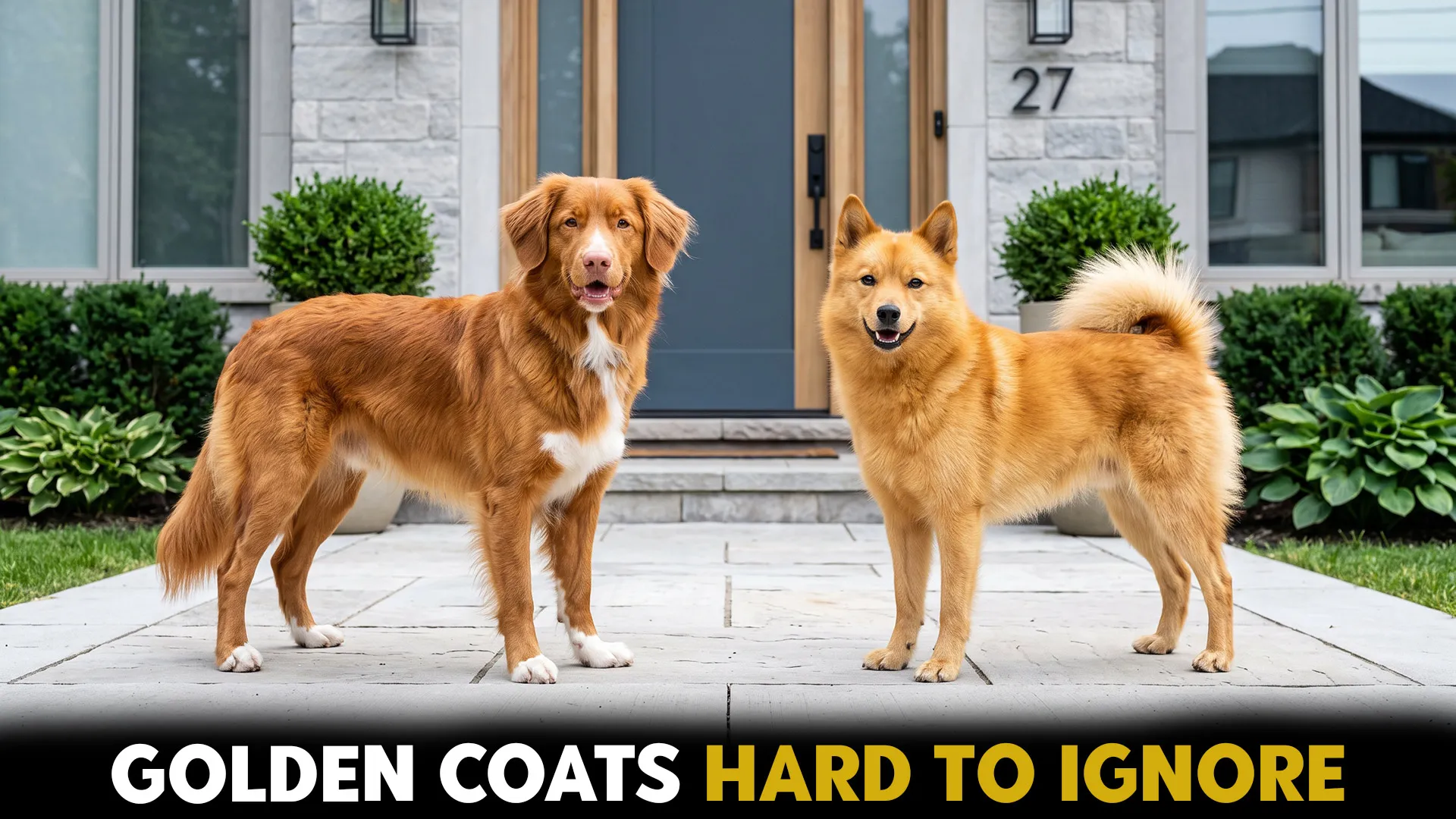 top 7 dog breeds with stunning golden coat colors