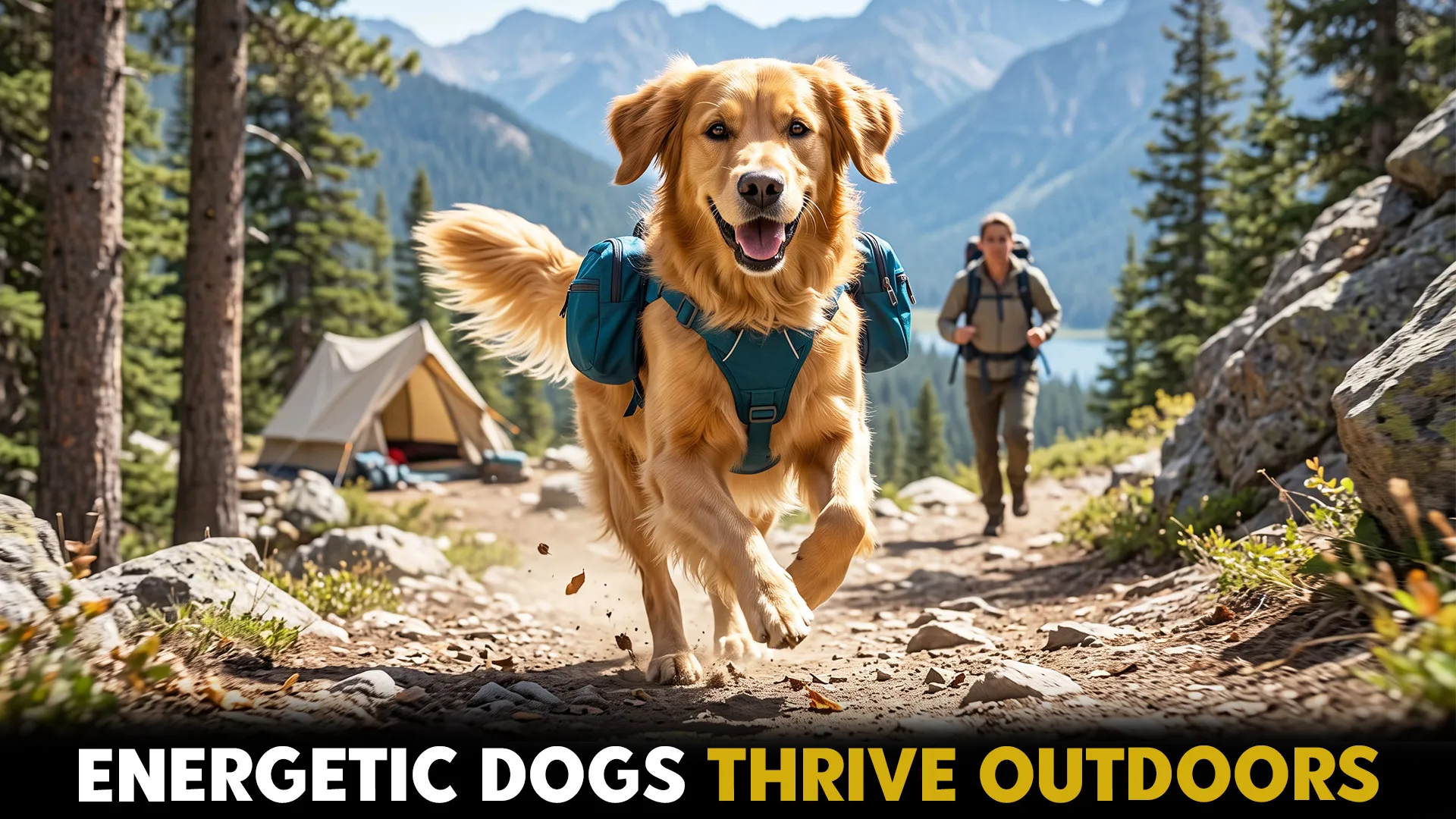 top 7 energetic dog breeds that thrive on hiking and camping
