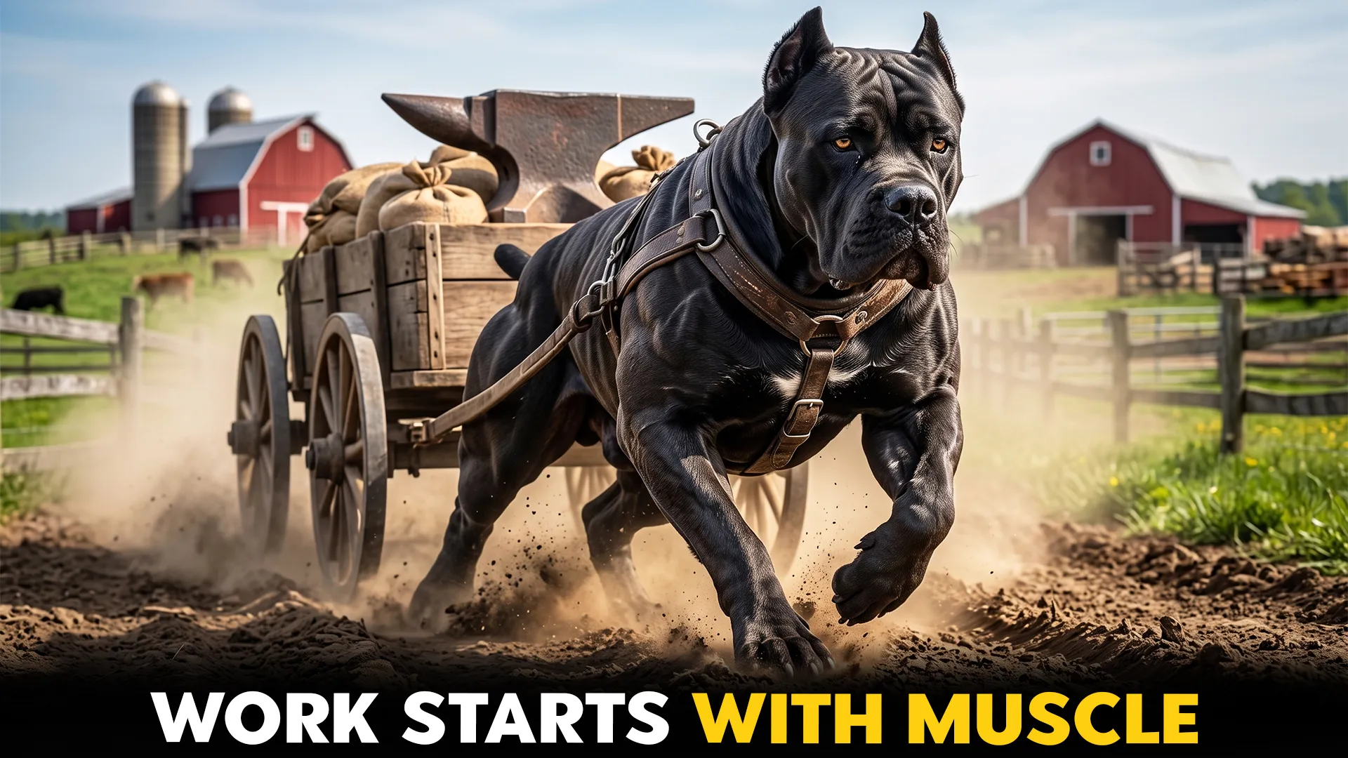 top 9 muscle powered dog breeds with excel in owrk