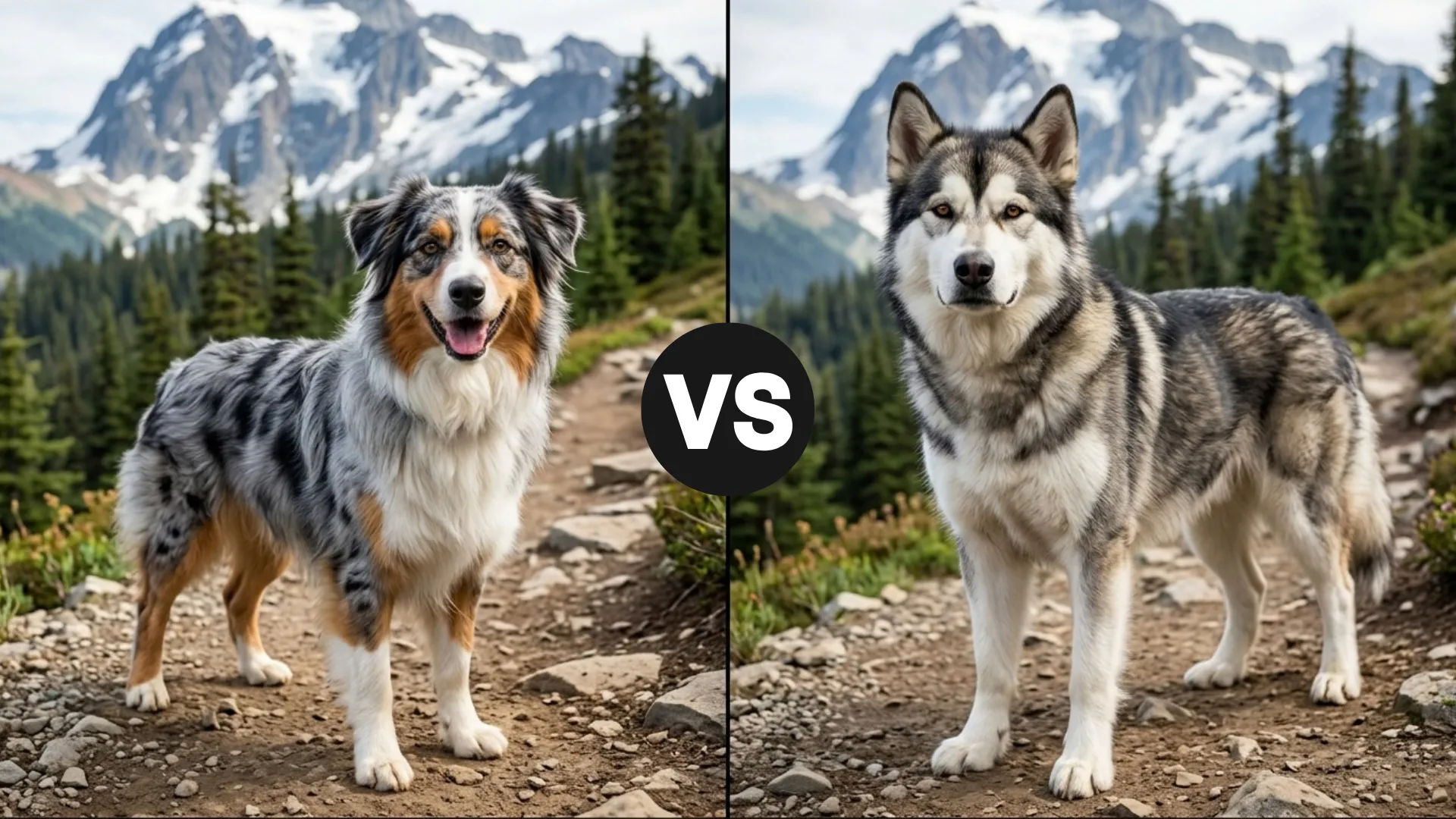 australian shepherd vs alaksan