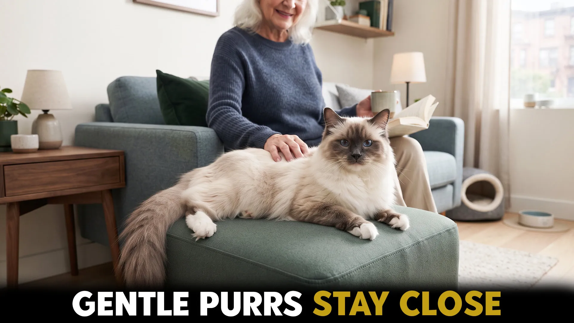 best cats for seniors in apartment