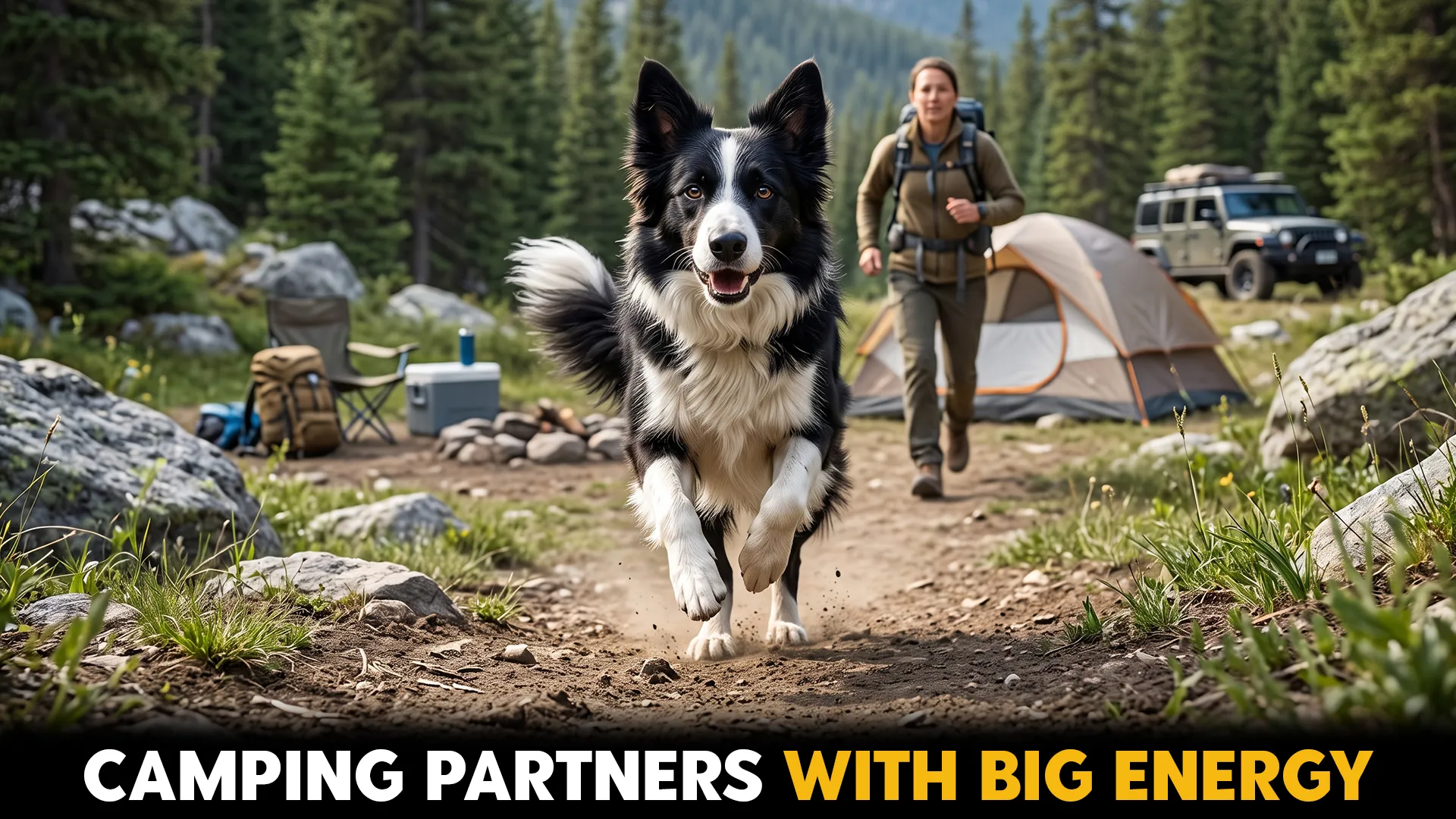 10 Adventure-Fueled Dog Breeds Ideal for Camping Trips