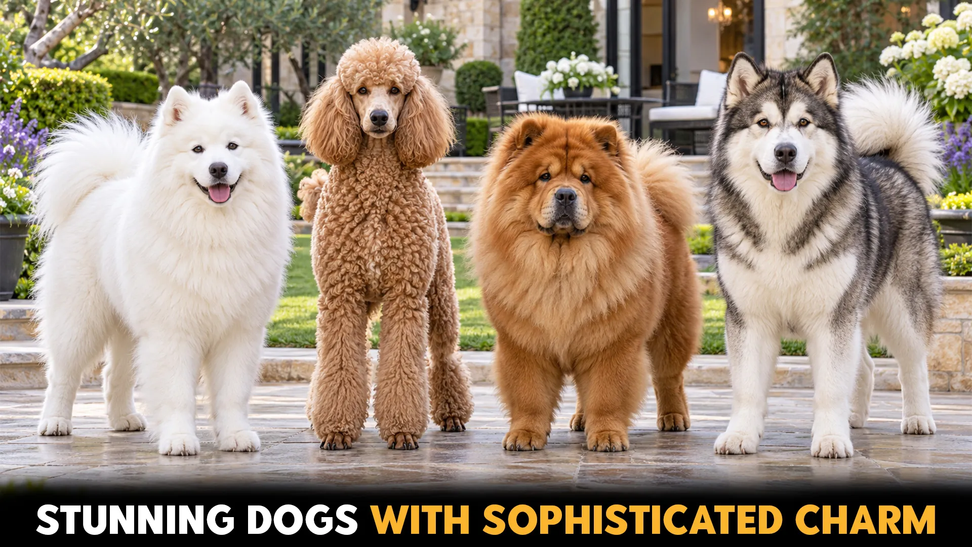 10 Most Eye-Catching Dog Breeds for the Sophisticated Pet Lover