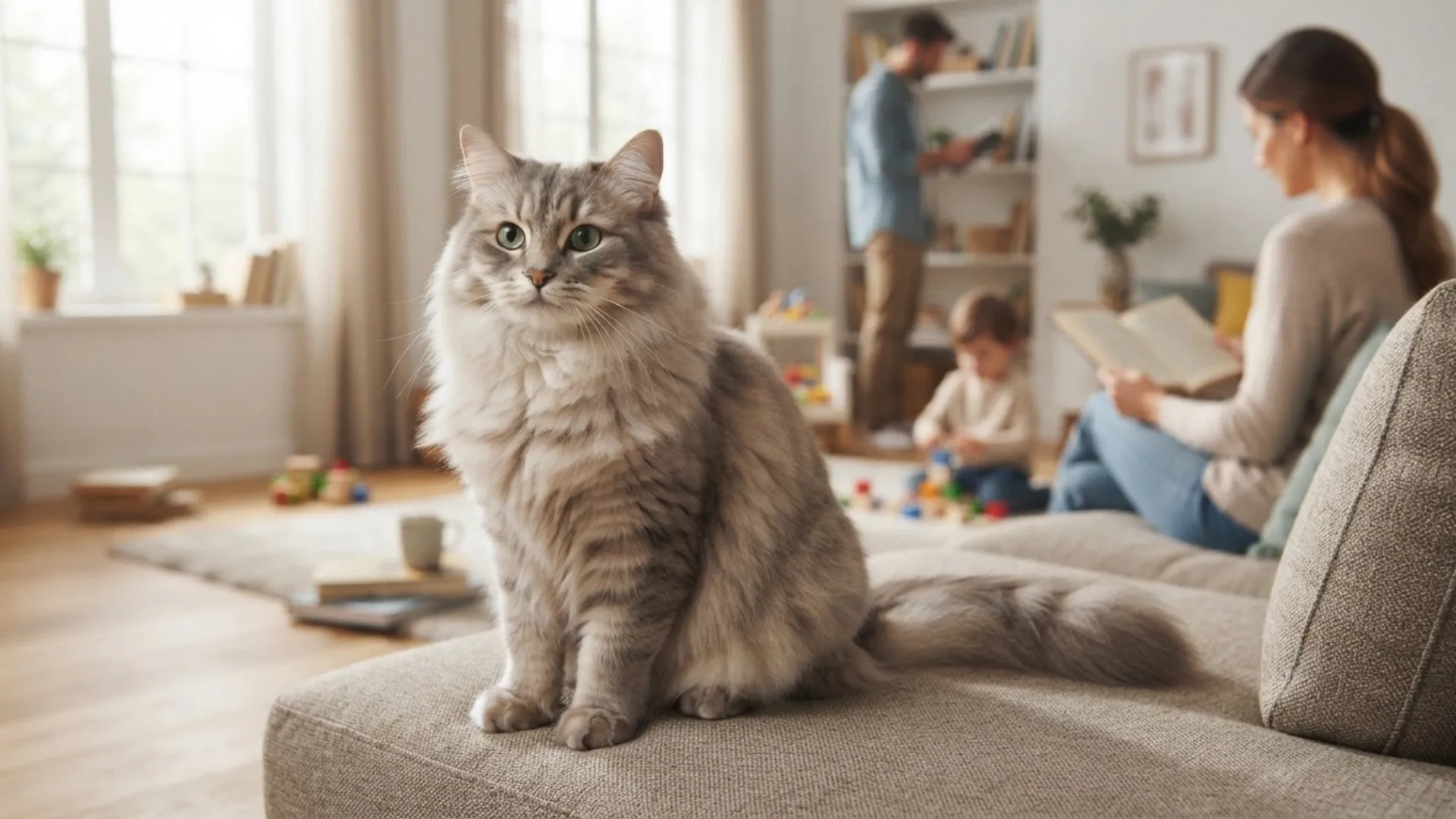 7 Best Cats for Large Families and Busy Homes