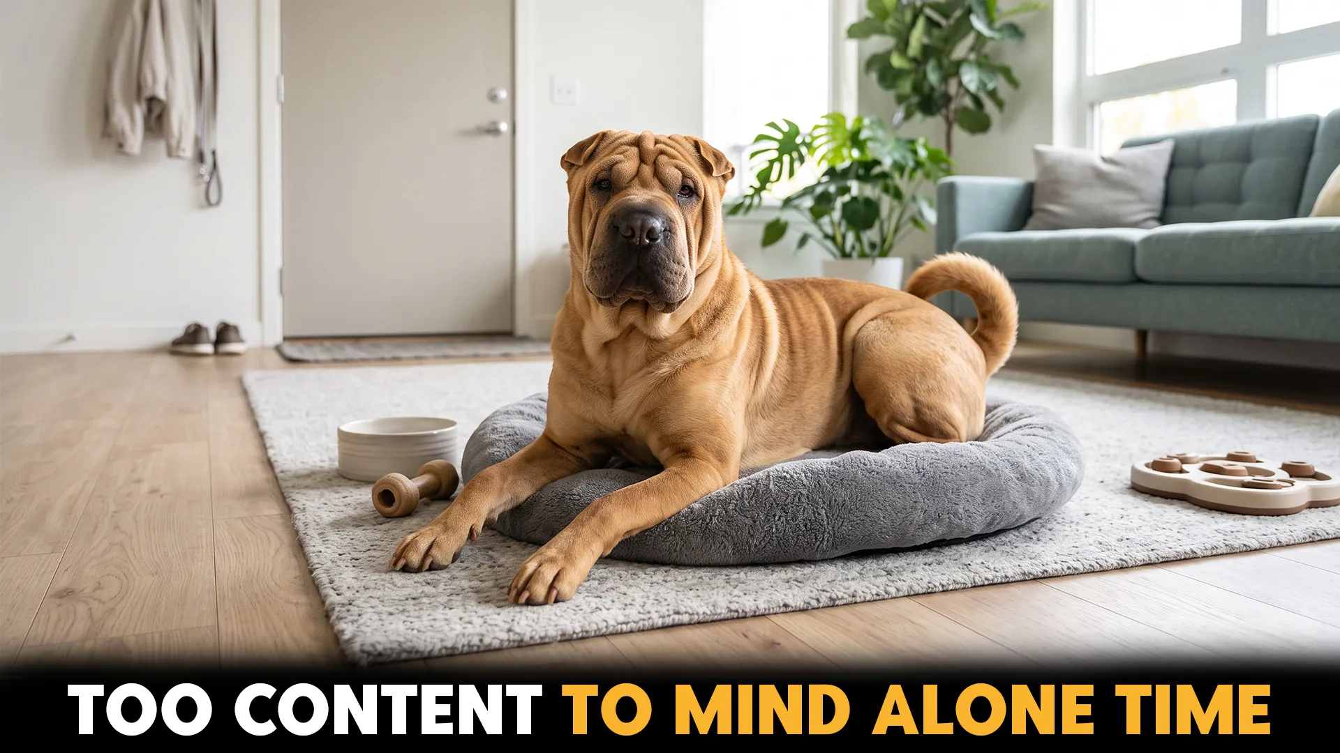 7 Content Dog Breeds That Handle Alone Time Gracefully
