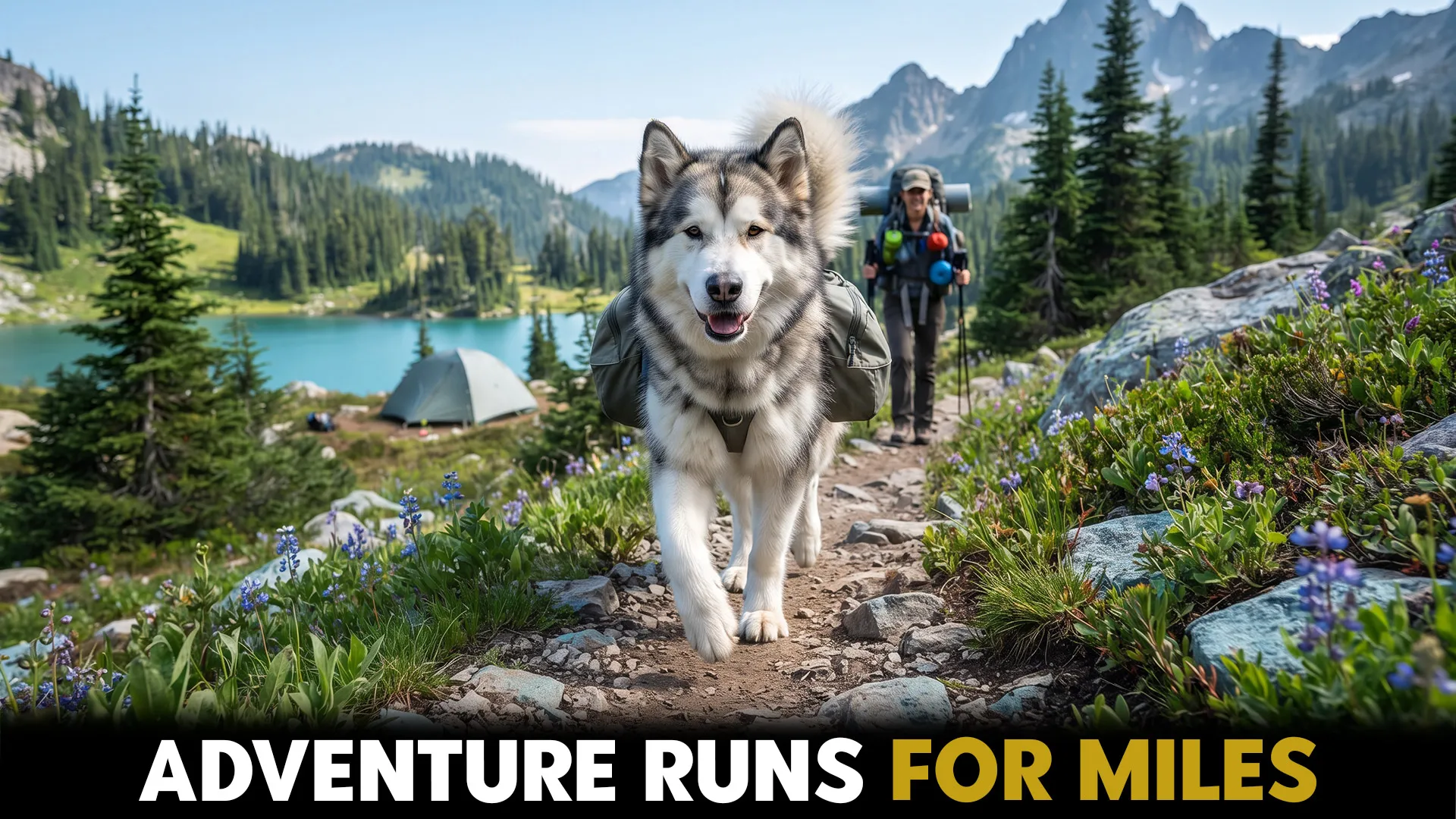 7 Dog Breeds Built for Long‑Distance Camping and Backpacking