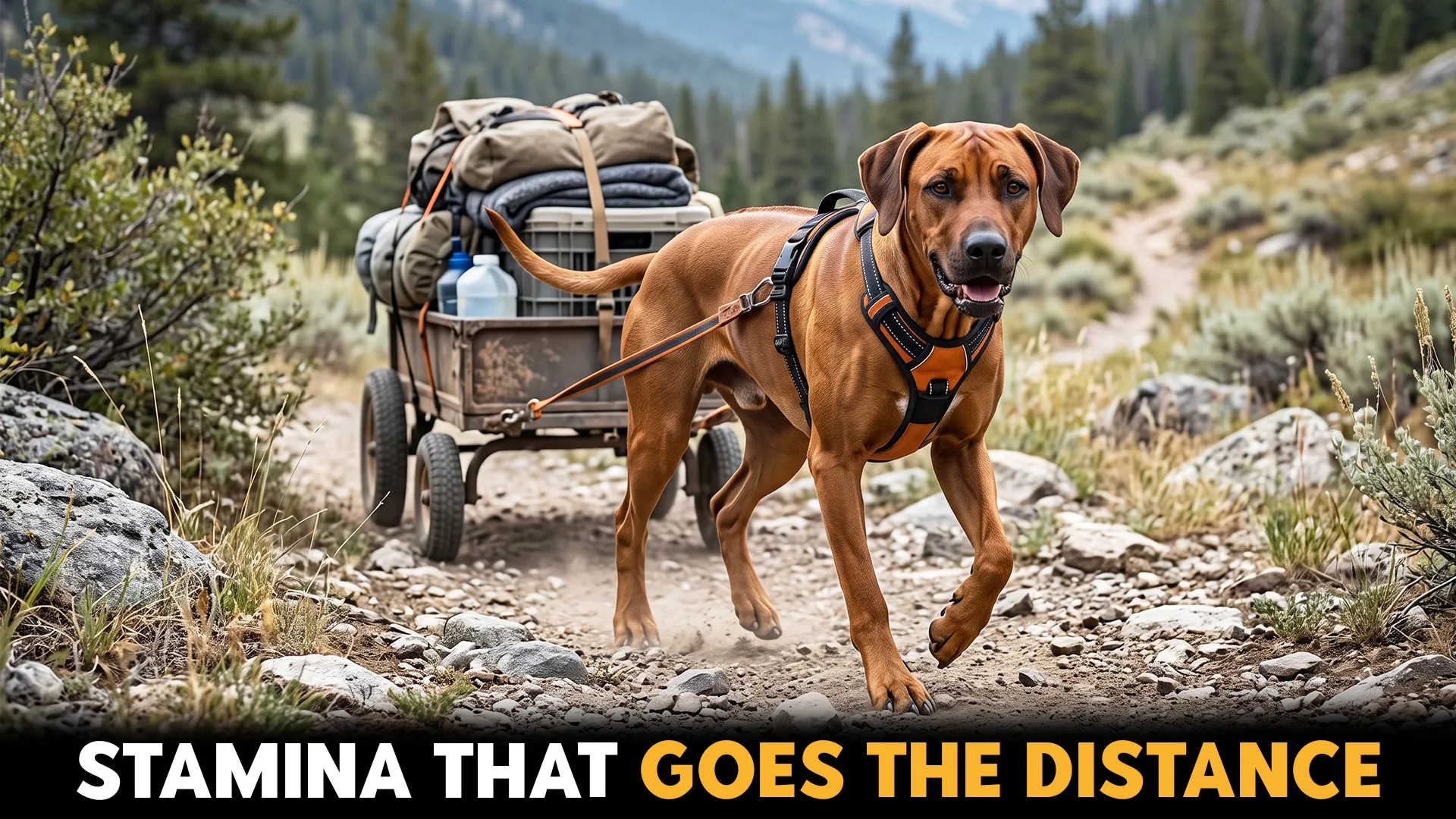 7 Dog Breeds Designed for Heavy-Load Transport and Stamina