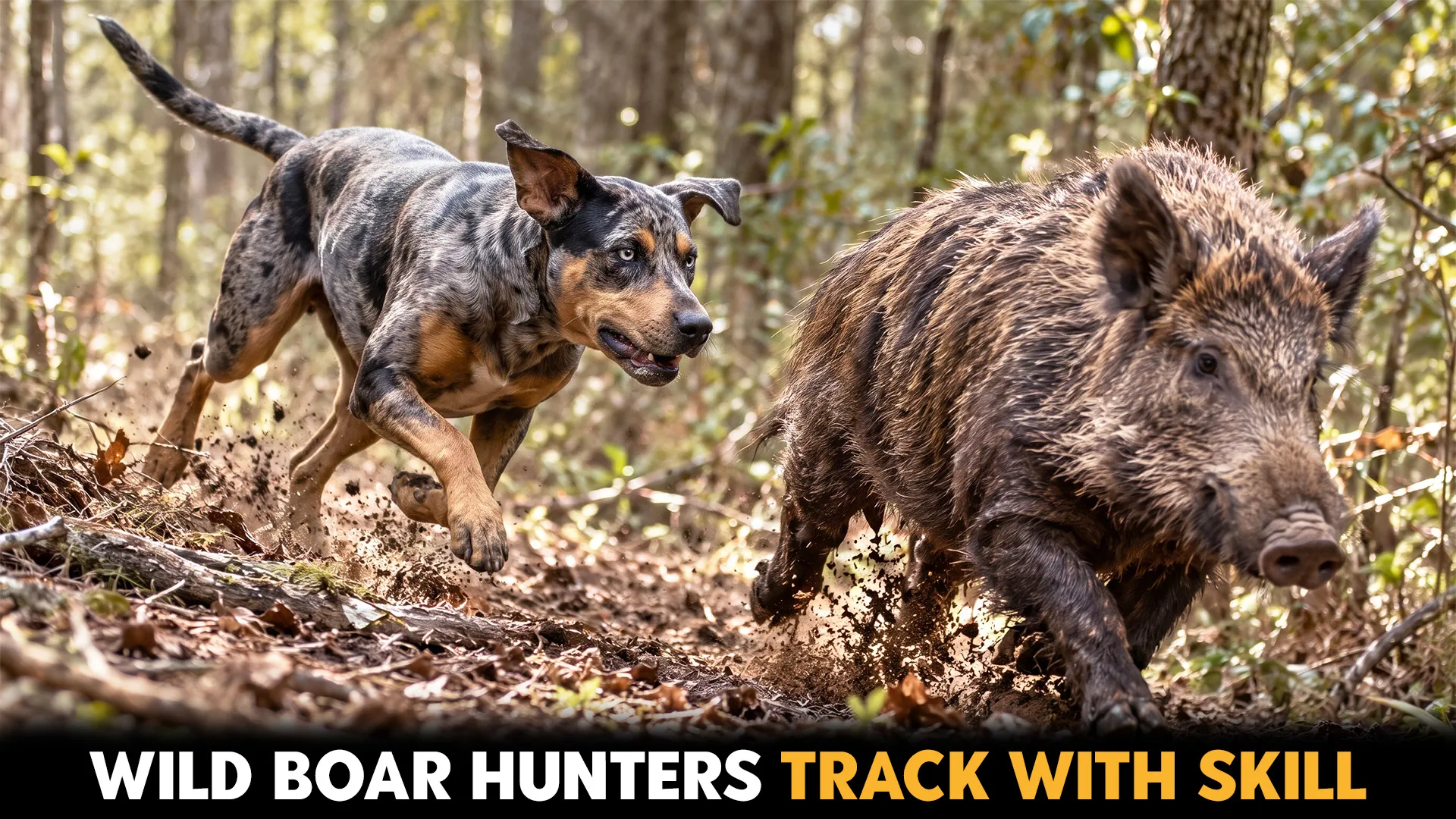 7 dog breeds ideal for tracking wild boar on the hunt