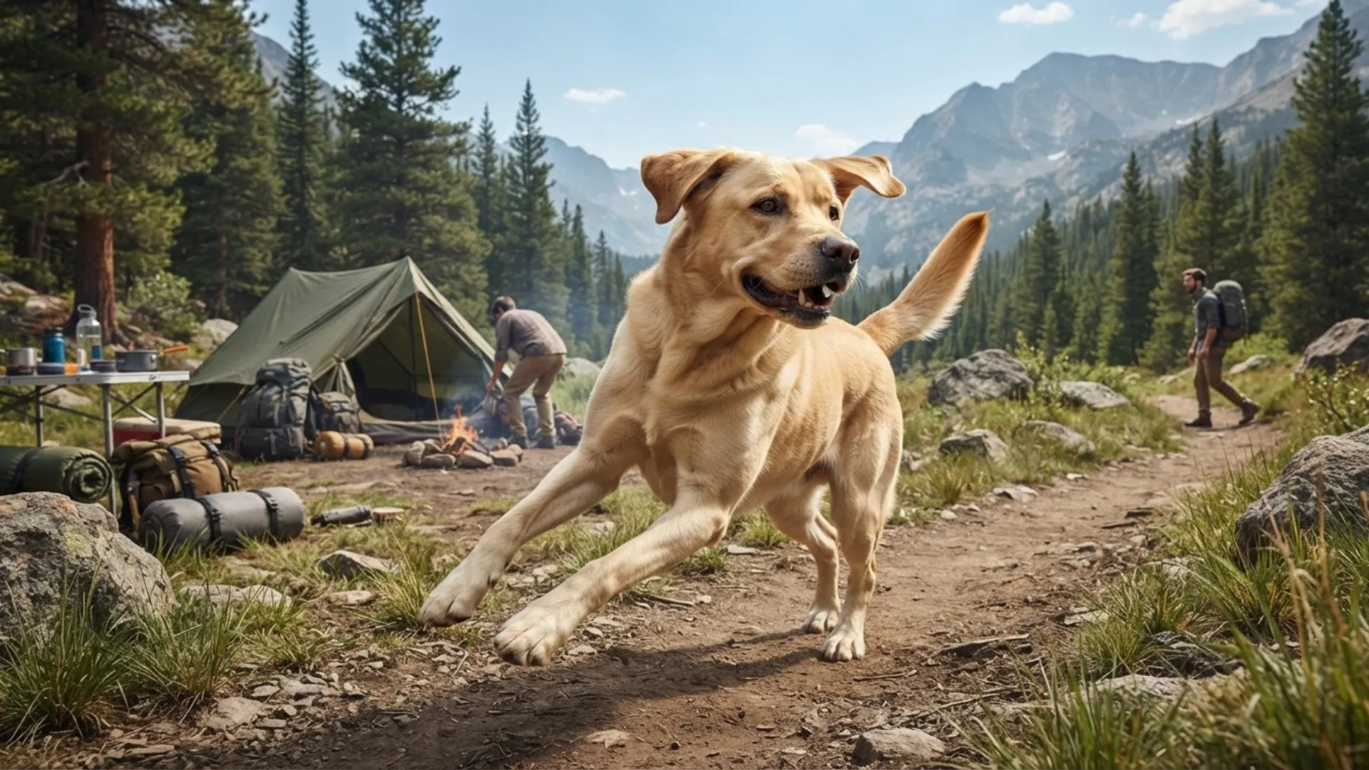 7 Energetic Dog Breeds Perfect for Camping Trips