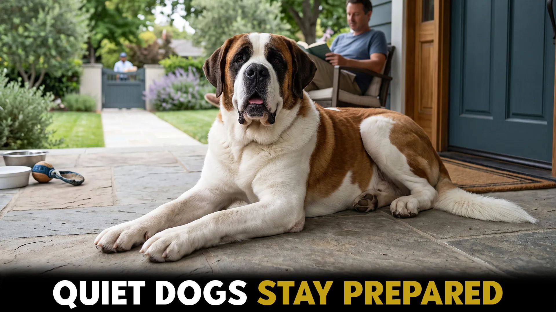 7 low maintenance guard dog breeds that stay relaxed