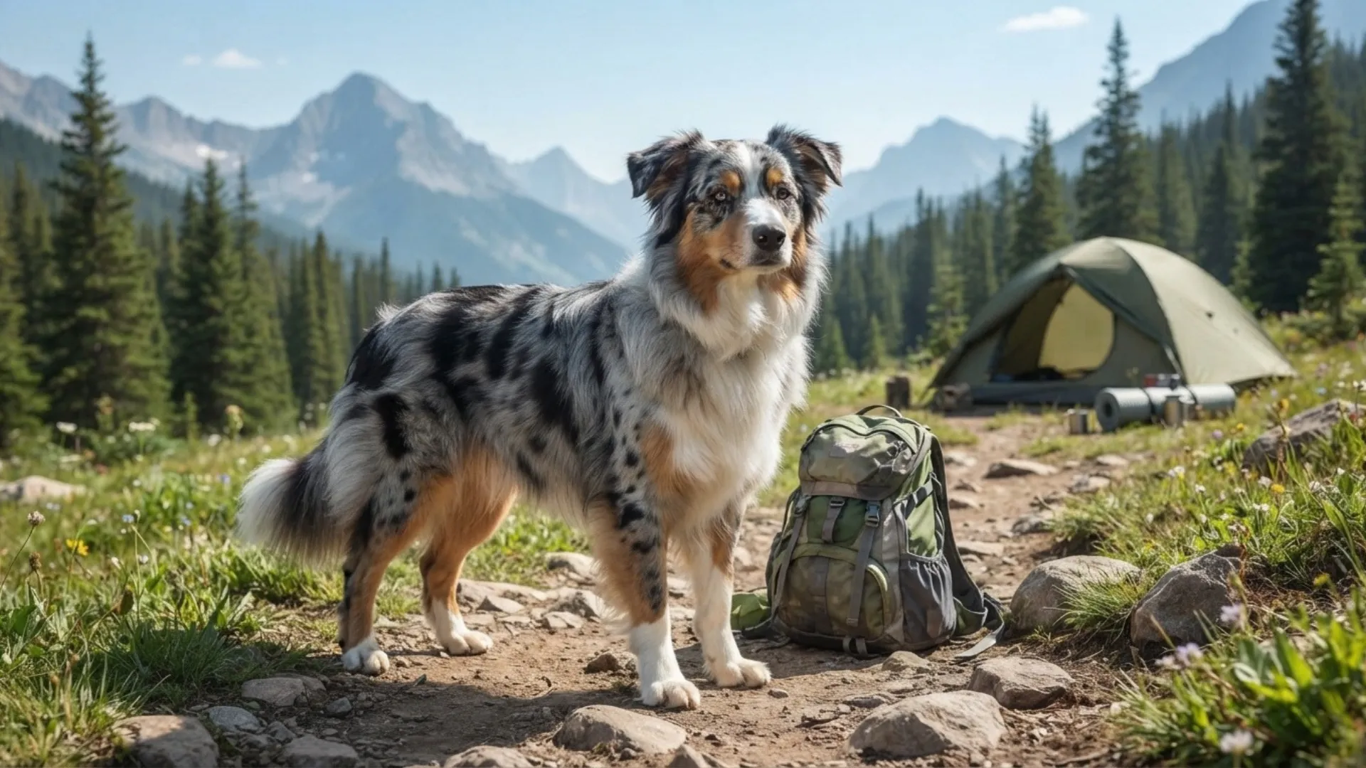 7 Loyal Dog Breeds That Love Backpacking and Camping
