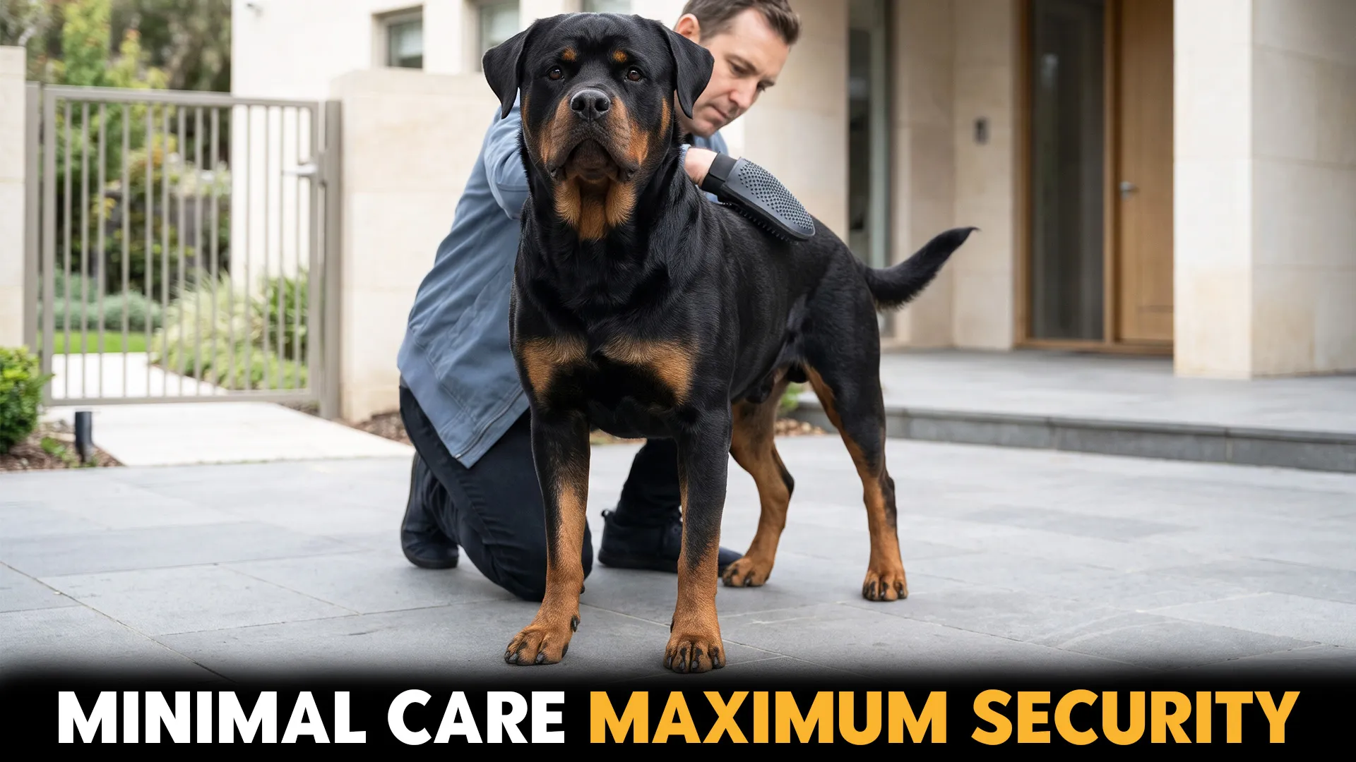 7 Minimal Grooming Guard Dog Breeds That Keep You Secure