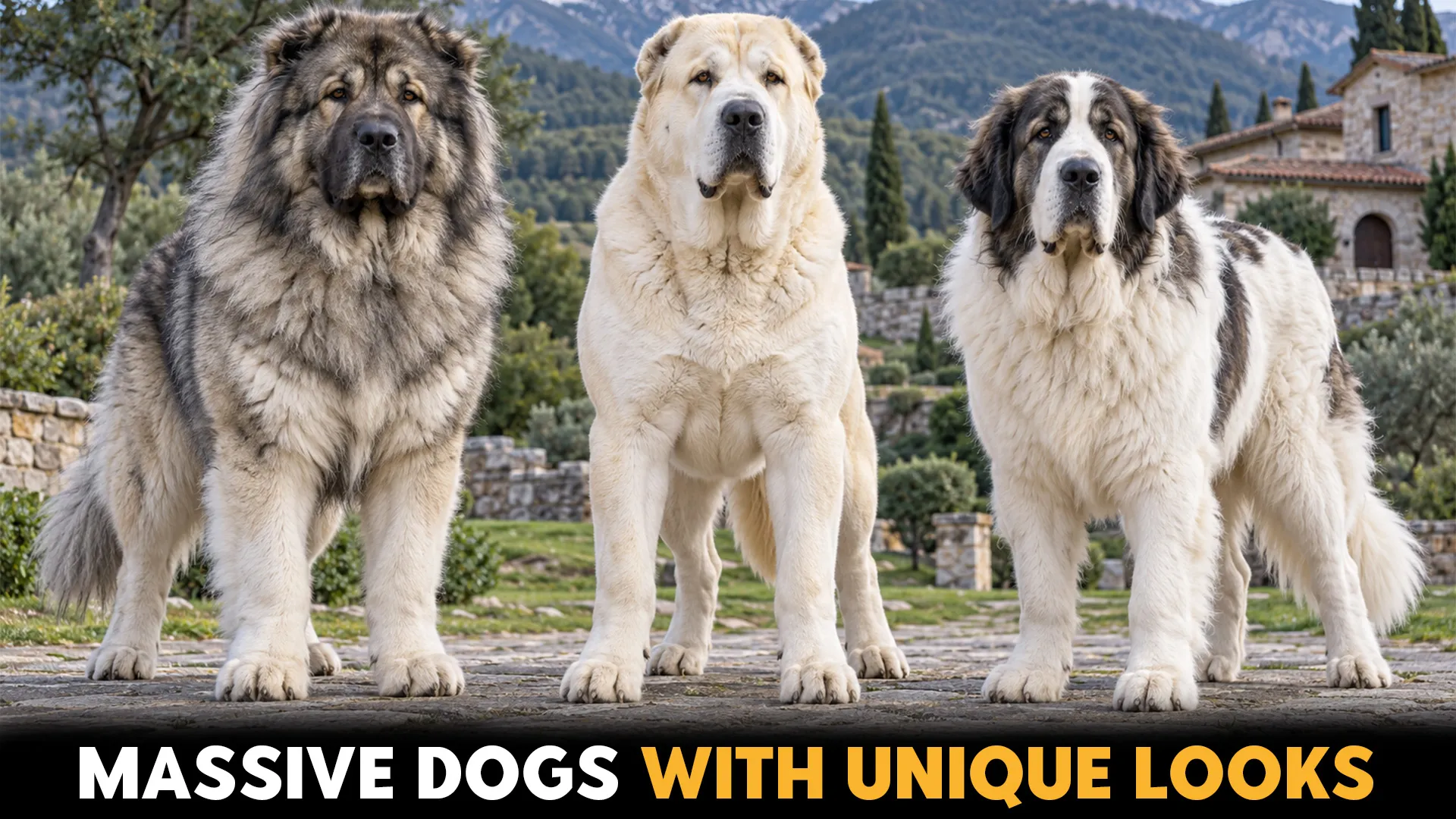 7 Amazing Rare Giant Dog Breeds: Meet Them Now