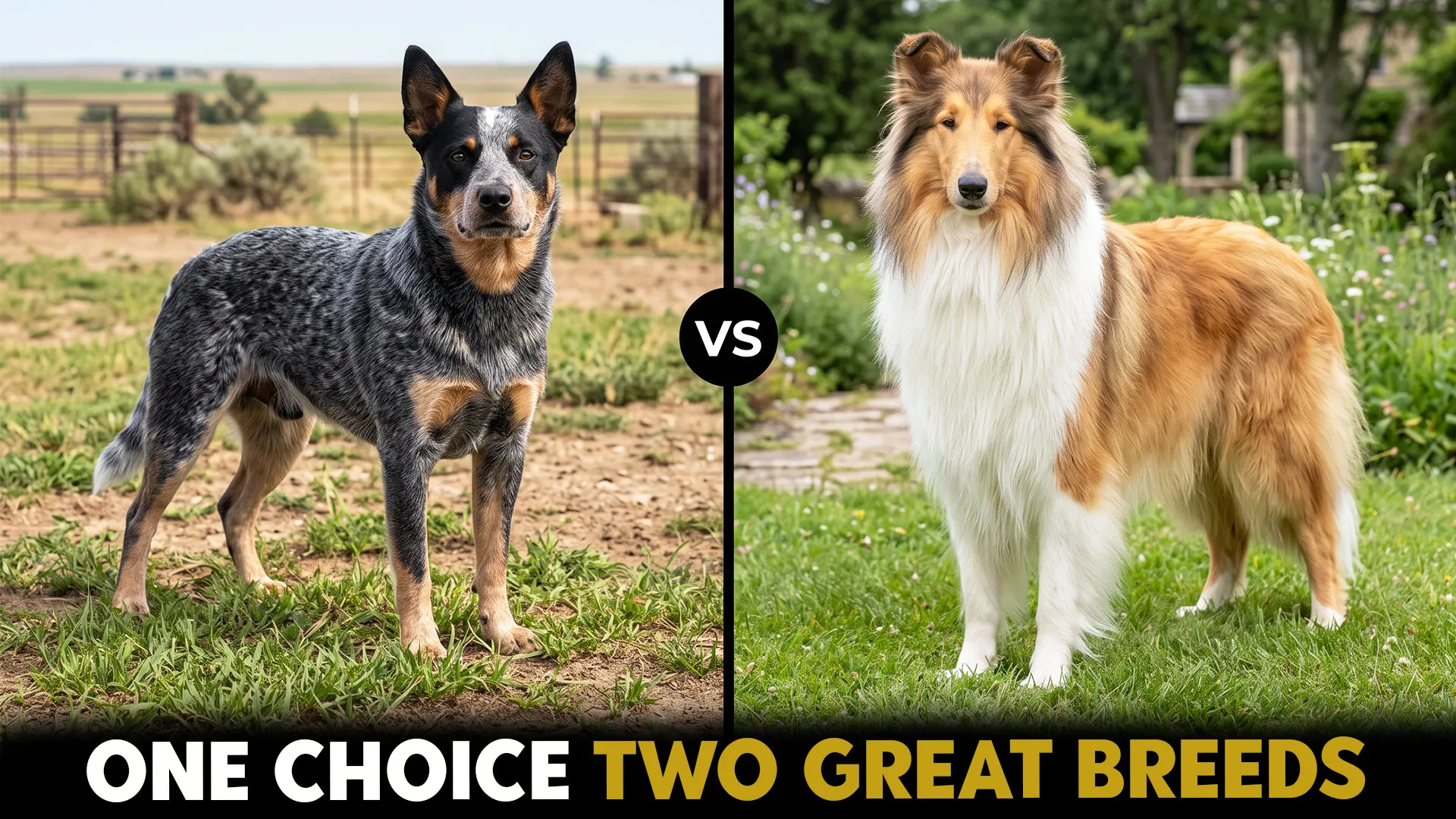 Australian Cattle Dog vs. Collie Dog Breeds: Fascinating Facts
