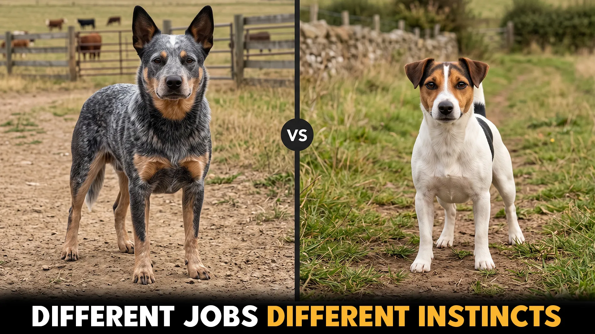 Australian Cattle Dog vs. Jack Russell Terrier Dog Breeds: Things You Should Know About