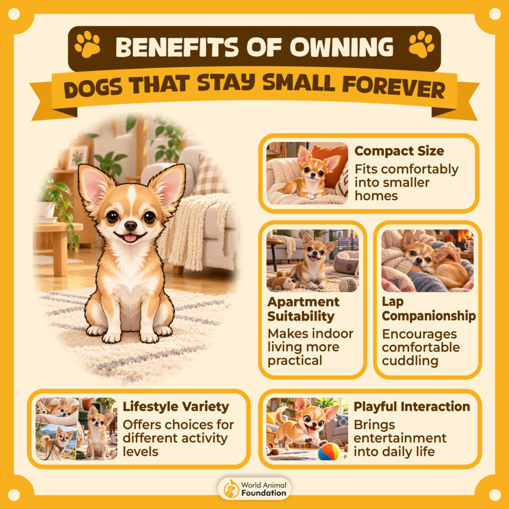 Benefits of Owning Dogs That Stay Small Forever-01